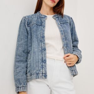 ROSELL JACKET - MEDIUM CLOUD WASH
