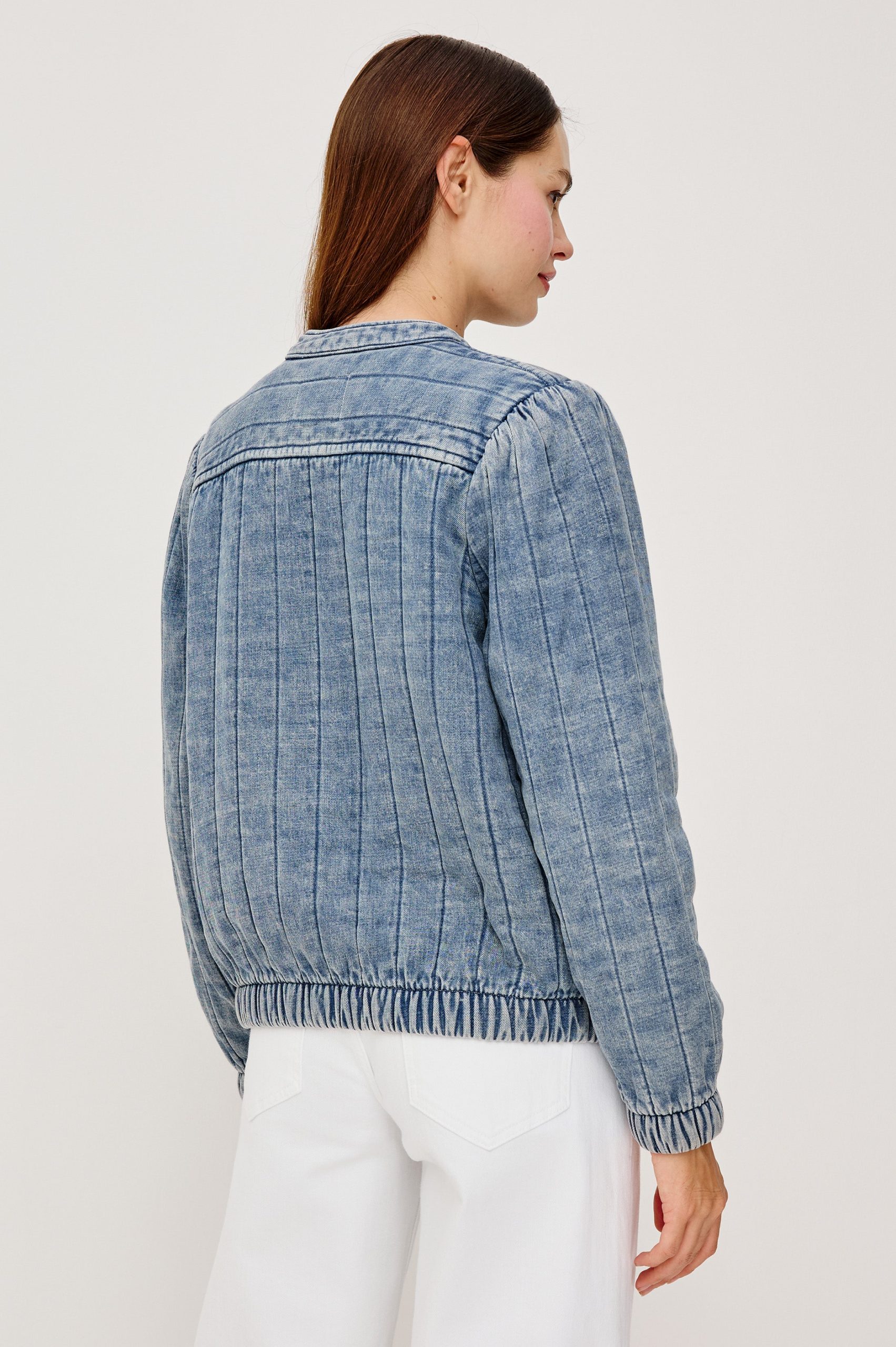 ROSELL JACKET - MEDIUM CLOUD WASH - Image 4