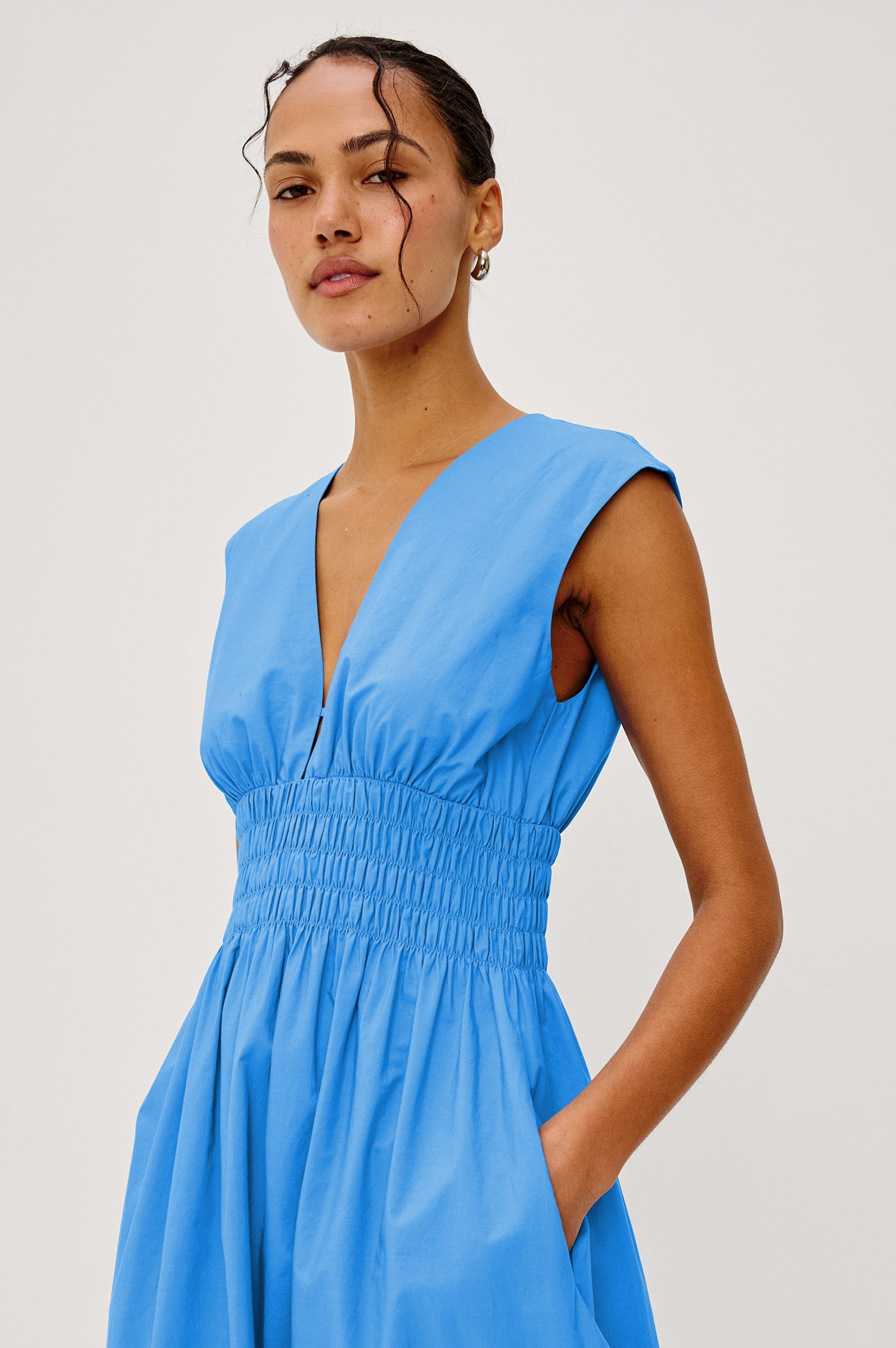 ROXANNE DRESS - HARBOR BLUE - Image 4