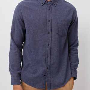 RUNSON SHIRT - HEATHER BLUE