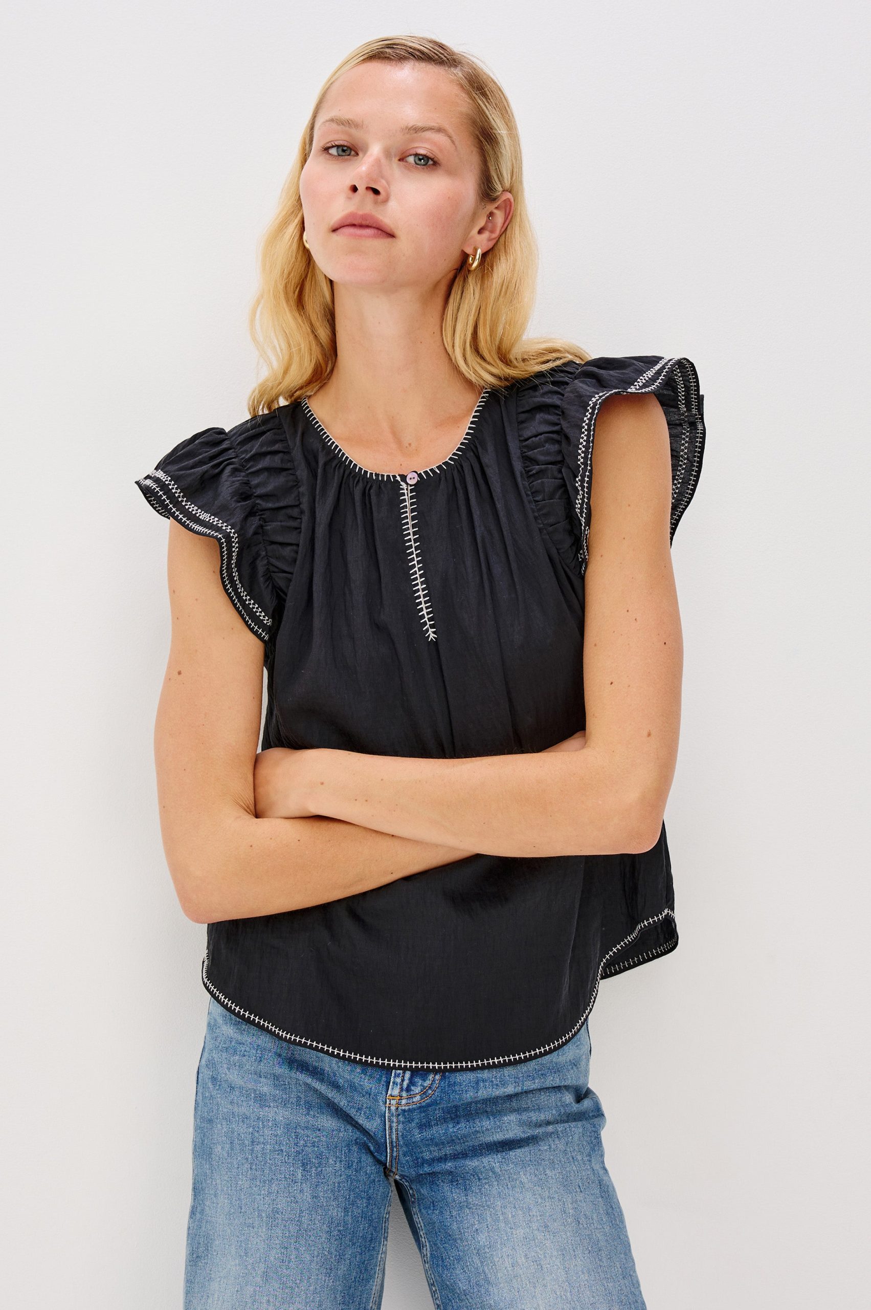 SABLE TOP - BLACK