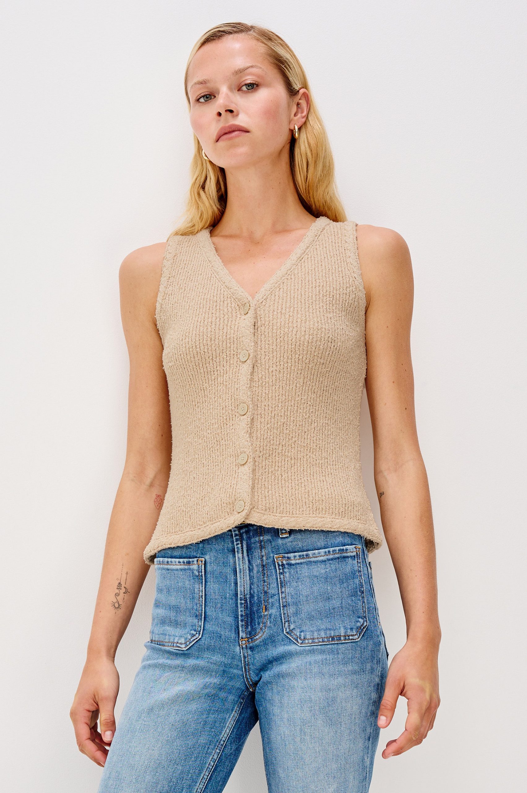 SADE VEST - OAT - Image 3