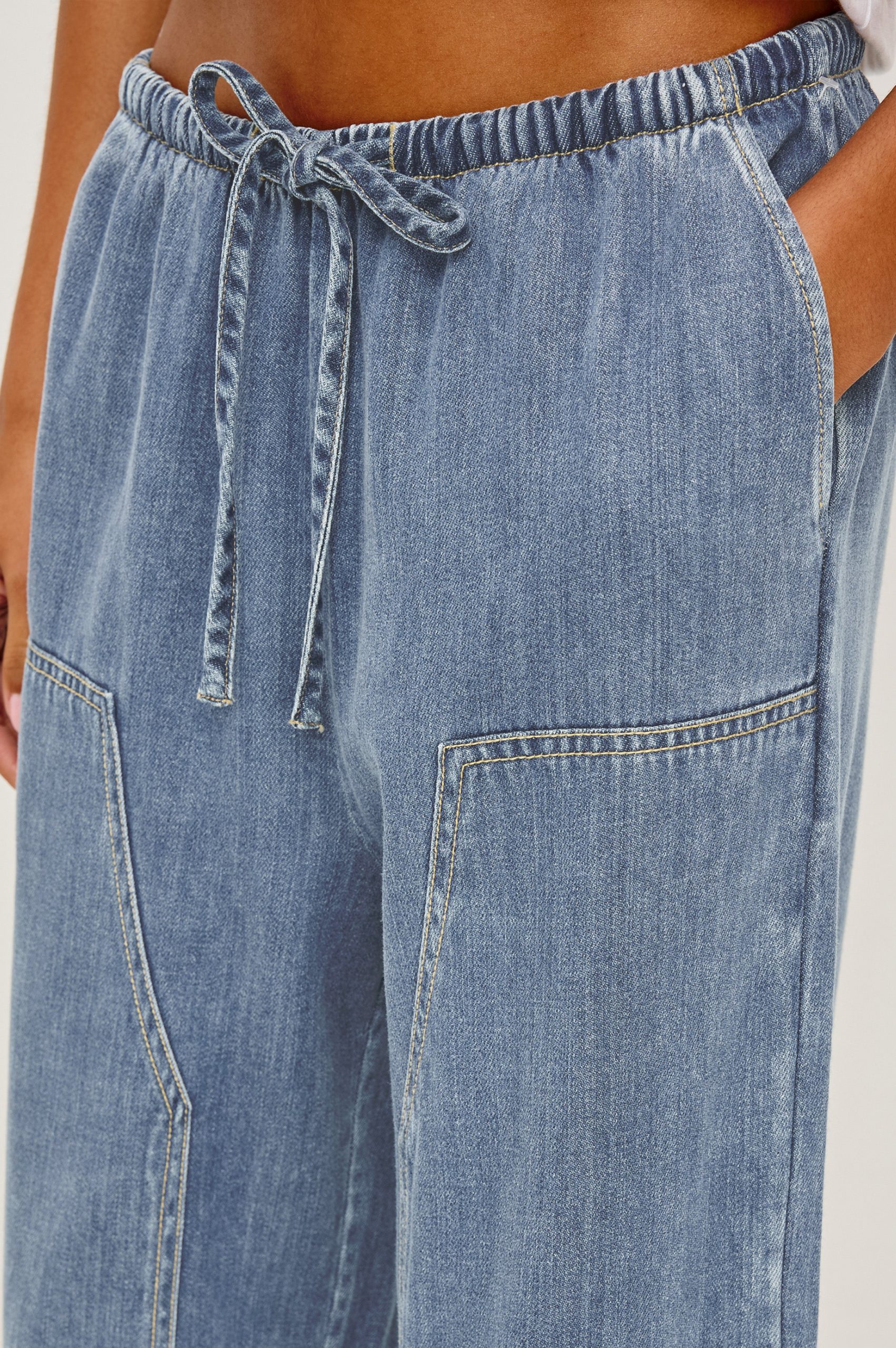 SANDERSON PANT - ANTIQUE BLUE - Image 2