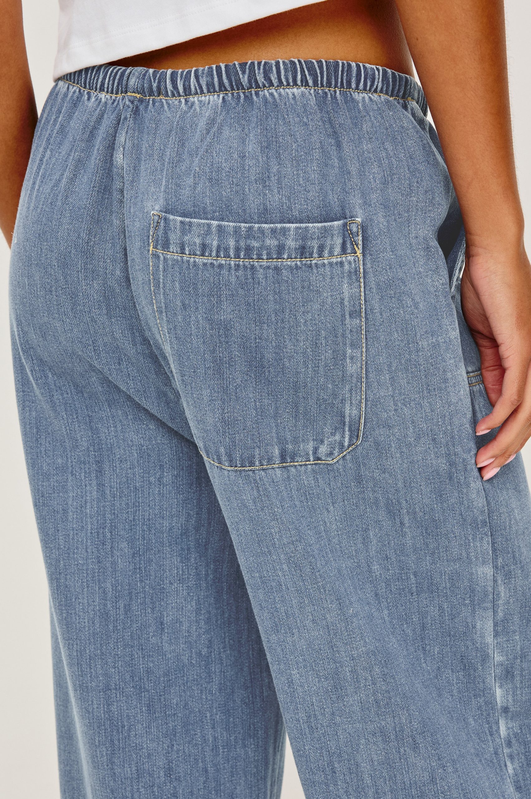 SANDERSON PANT - ANTIQUE BLUE - Image 4