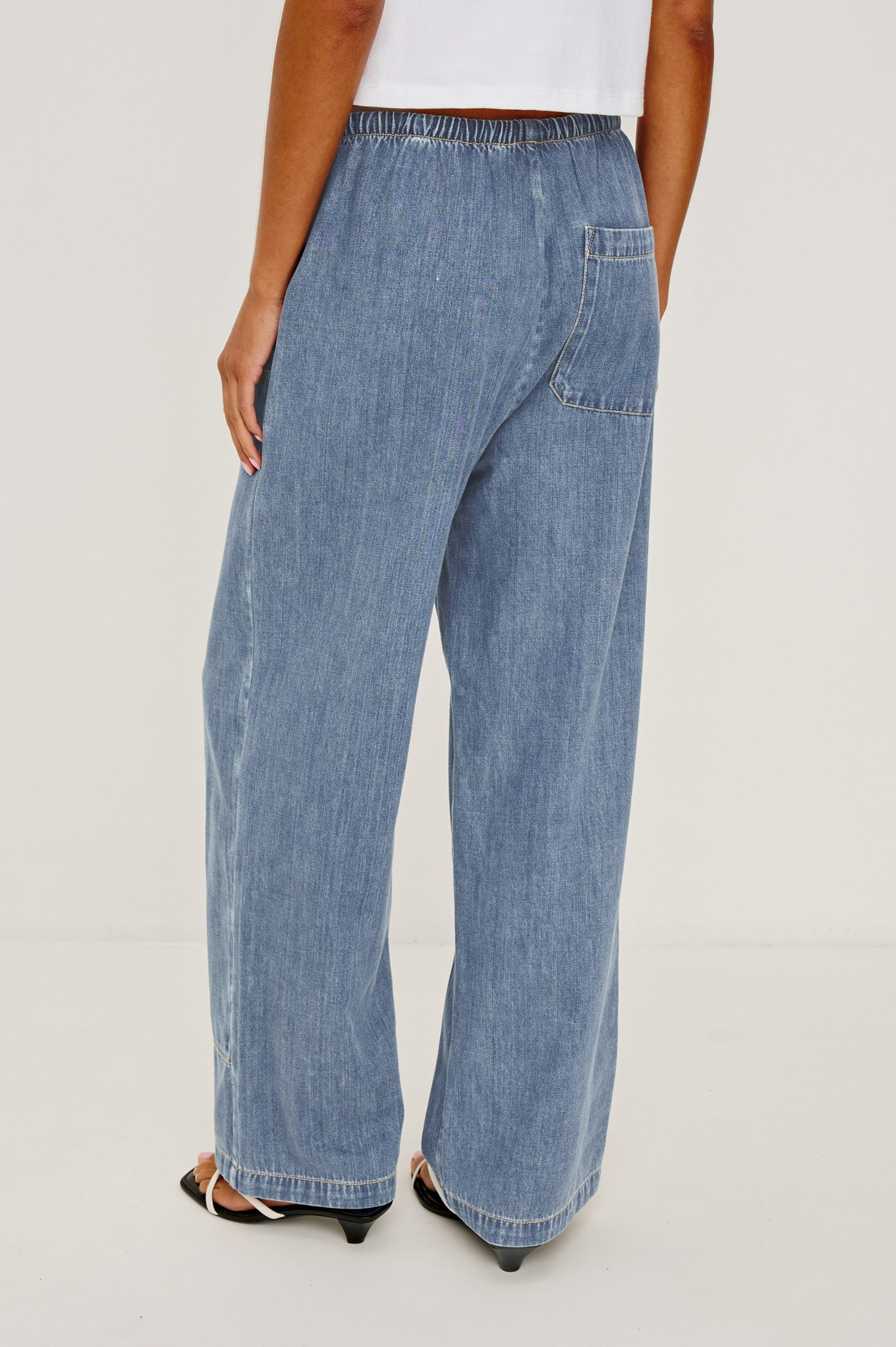 SANDERSON PANT - ANTIQUE BLUE - Image 5