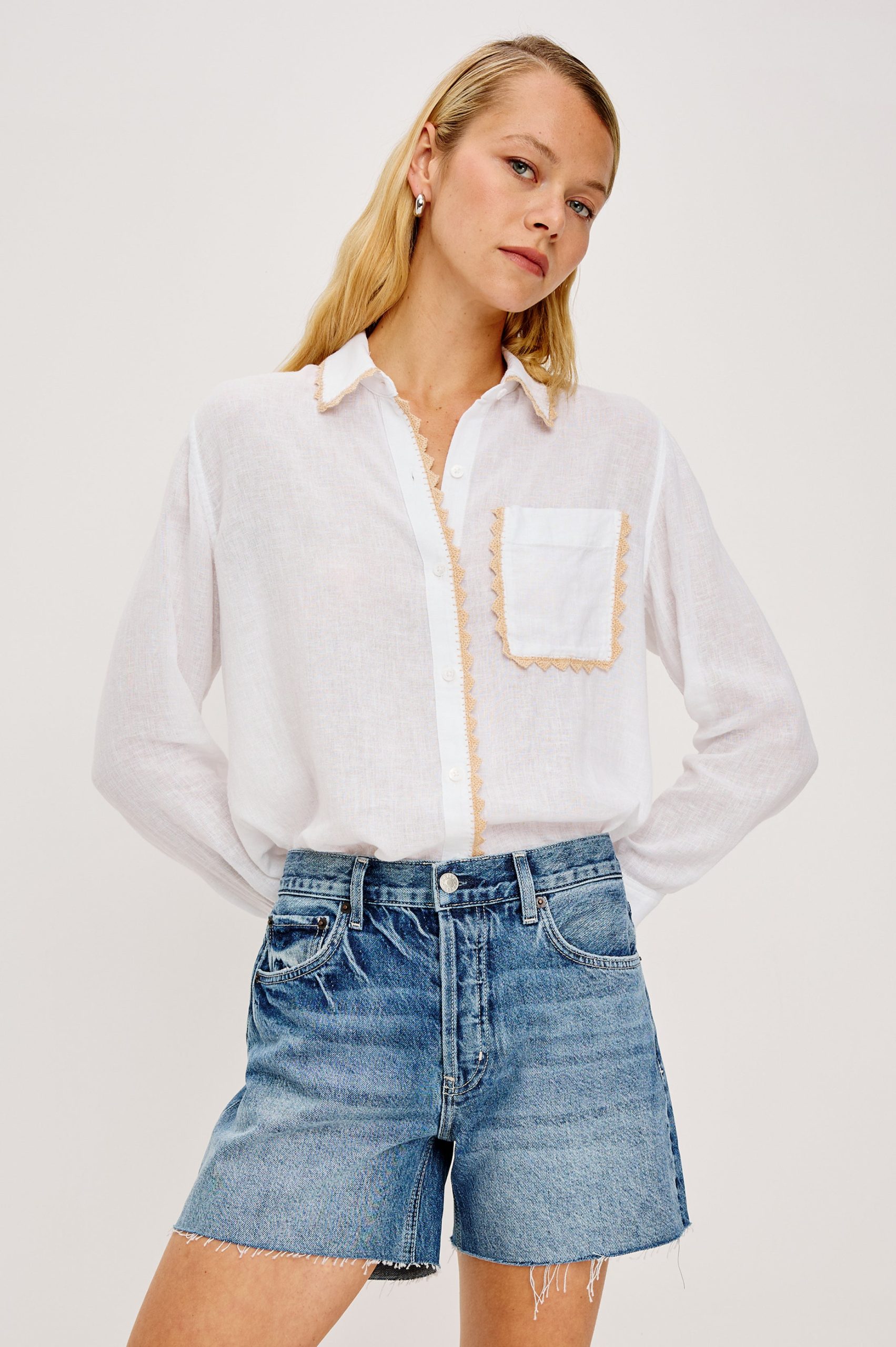 SAYA SHIRT - WHITE - Image 2