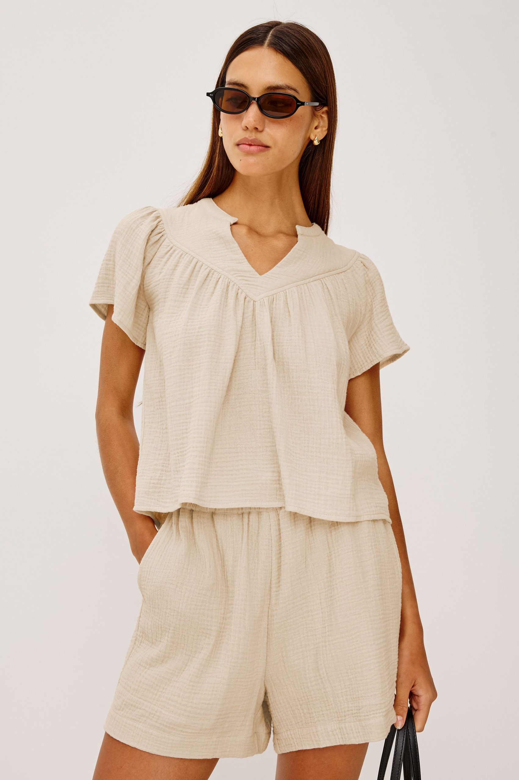 SAYER SHIRT - FLAX