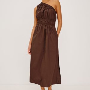 SELANI DRESS - ESPRESSO