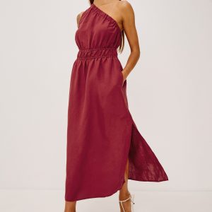 SELANI DRESS - SPICE LINEN