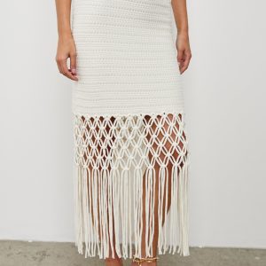 SEVILLA SKIRT - WHITE