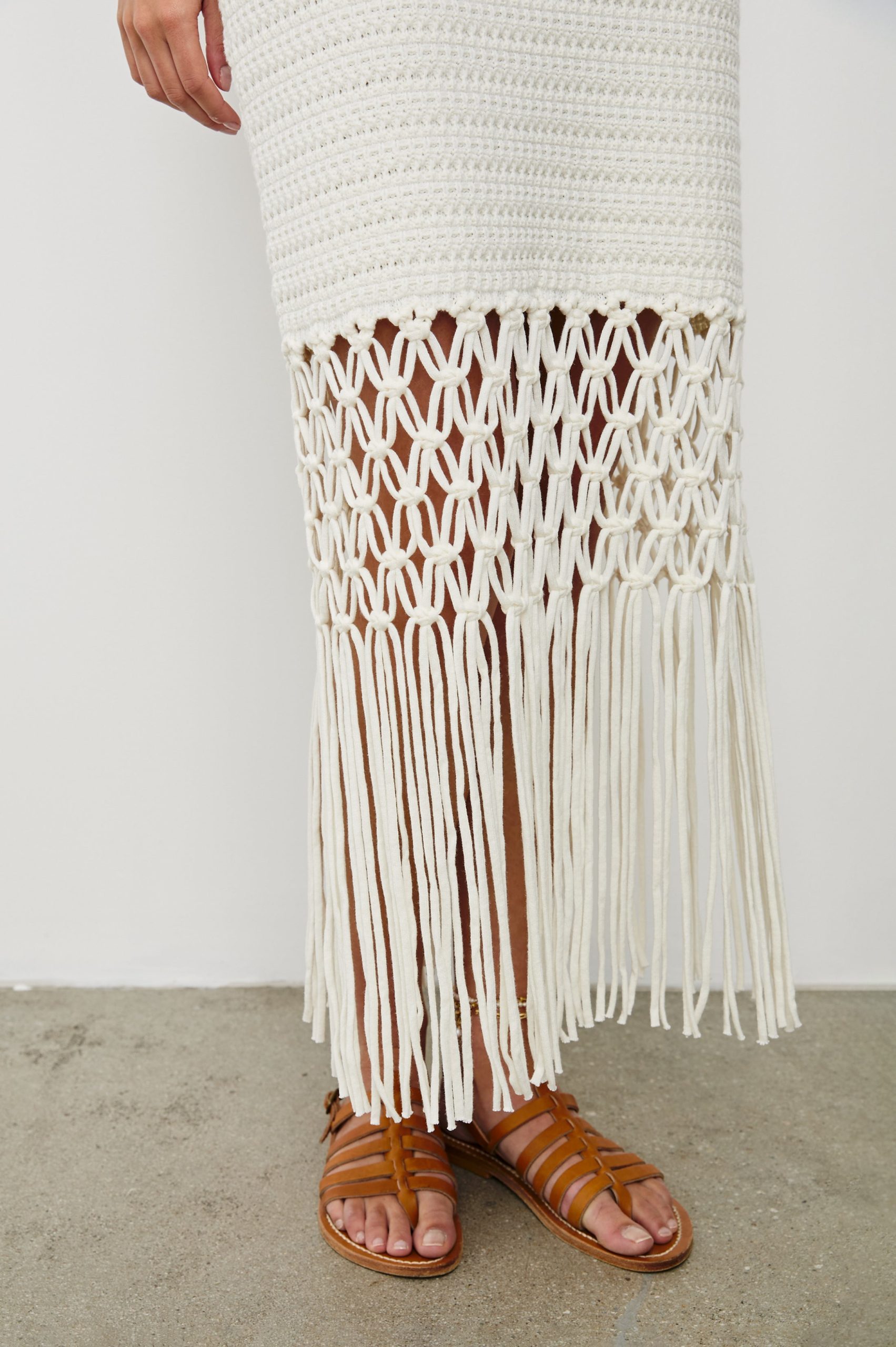 SEVILLA SKIRT - WHITE - Image 2