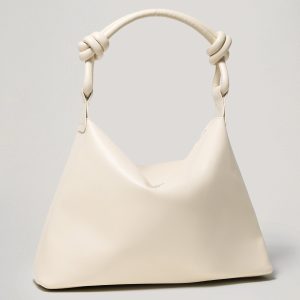 SIENA HOBO BAG - BONE LEATHER