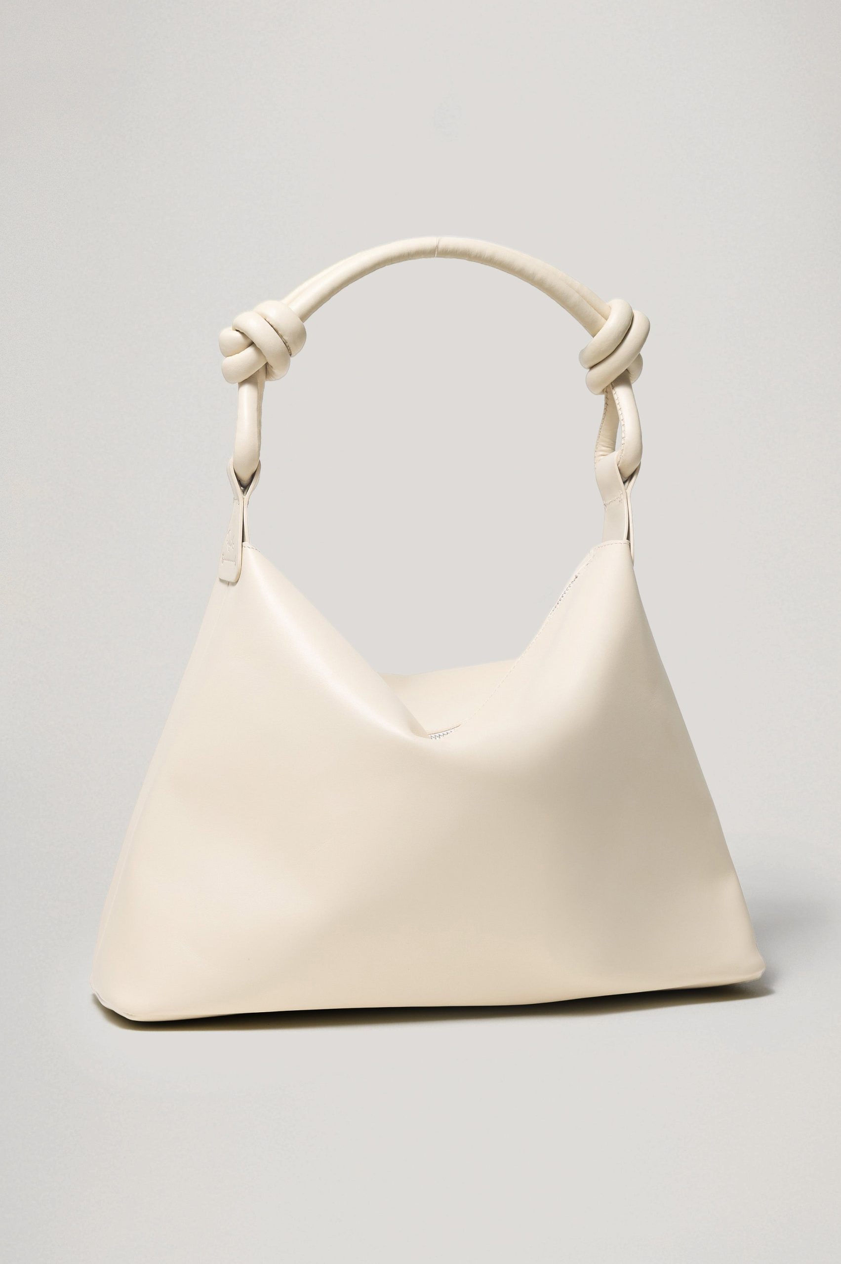 SIENA HOBO BAG - BONE LEATHER