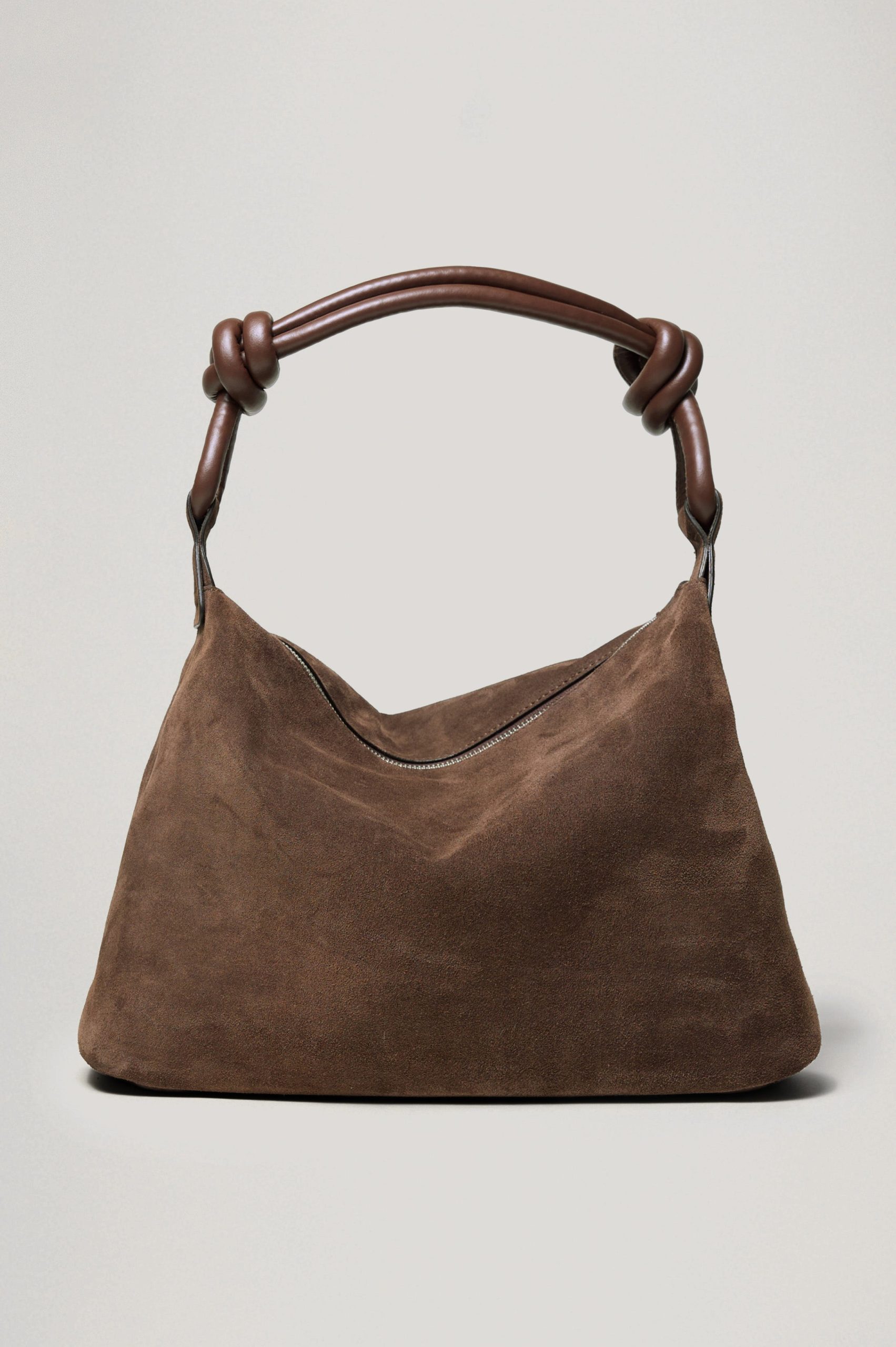 SIENA HOBO BAG - ESPRESSO SUEDE - Image 4