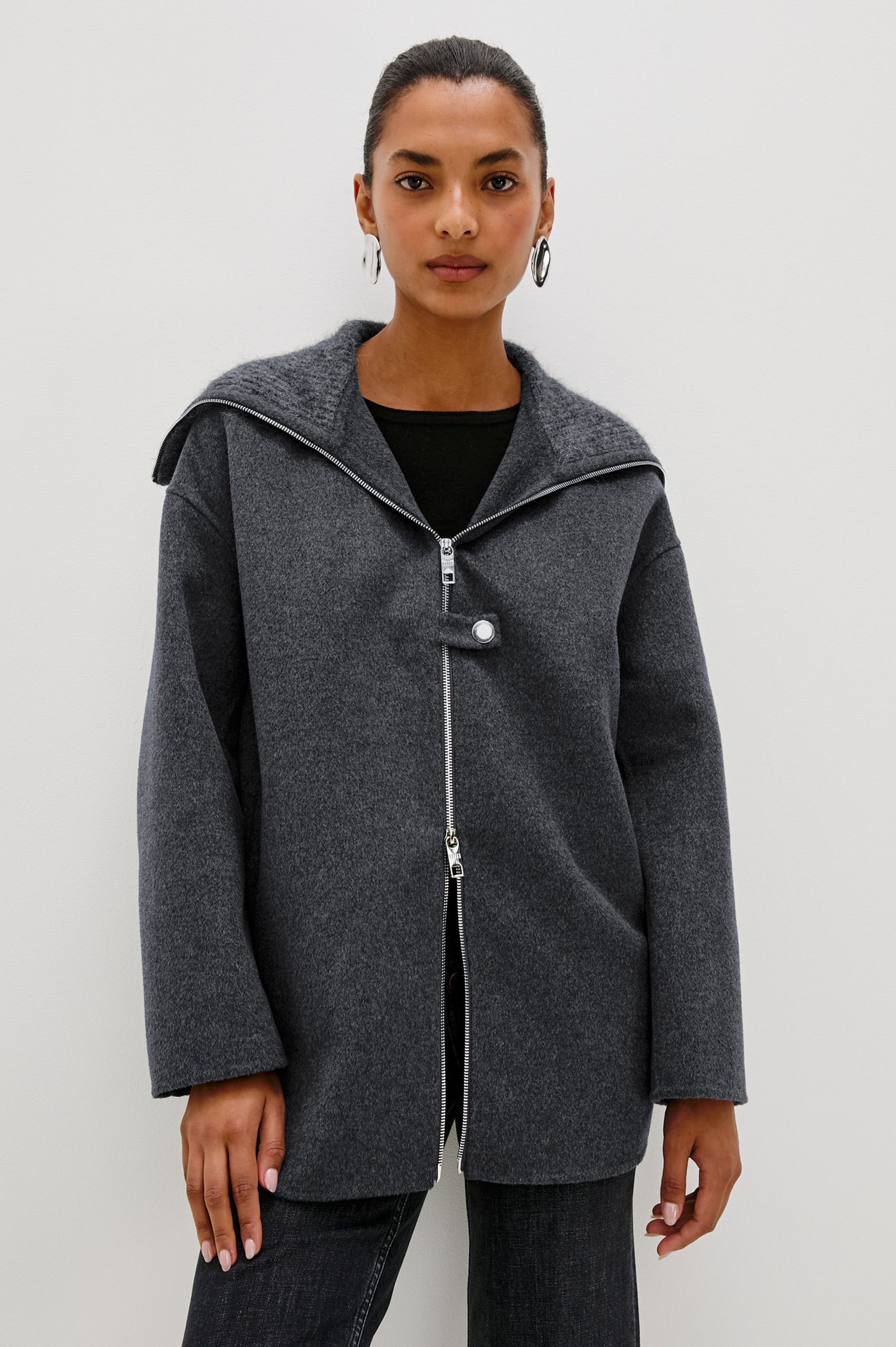 SILVES JACKET - CHARCOAL - Image 2