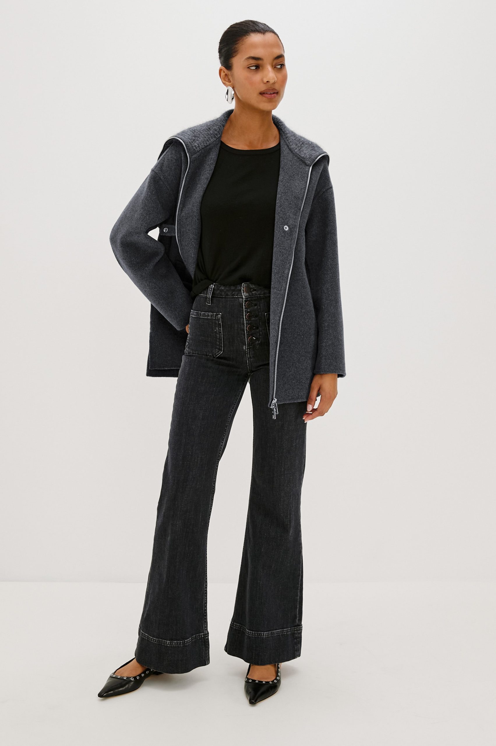 SILVES JACKET - CHARCOAL - Image 3