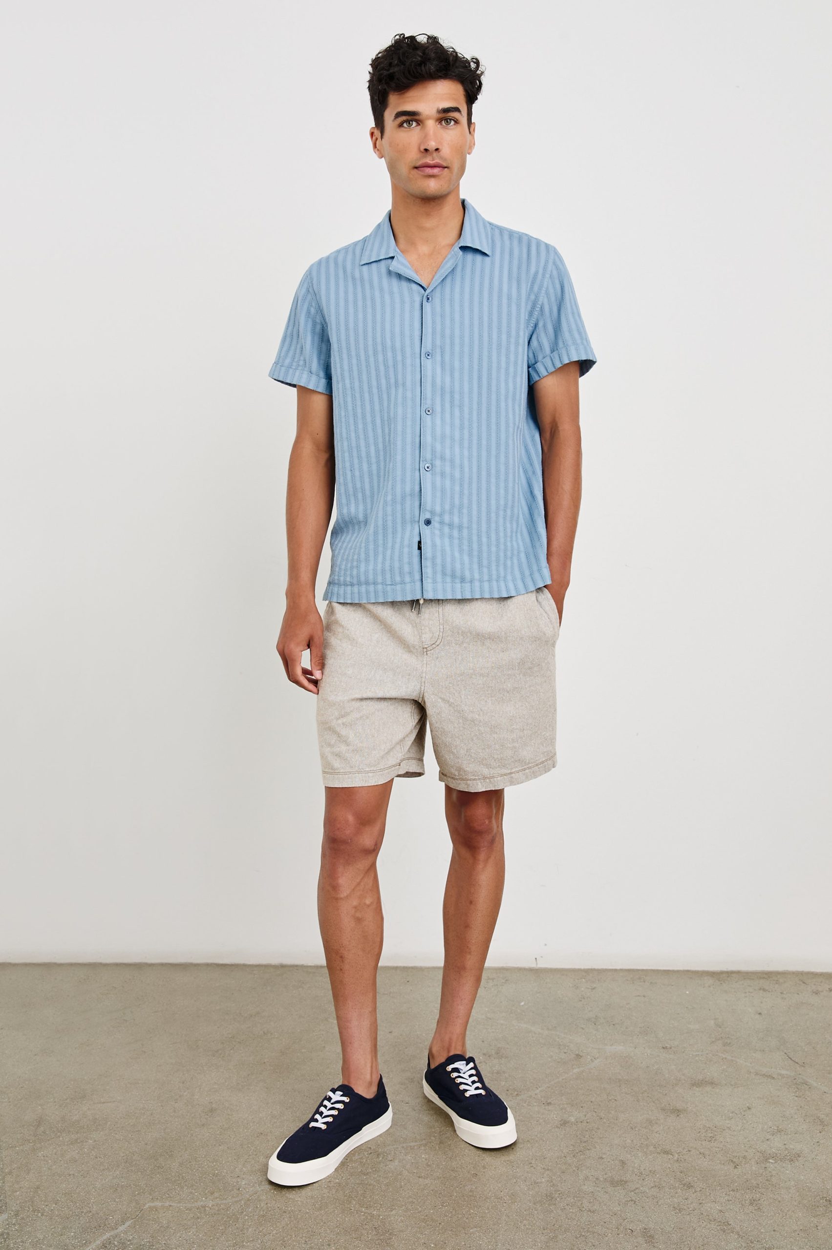 SINCLAIR SHIRT - FADED BLUE - Image 3