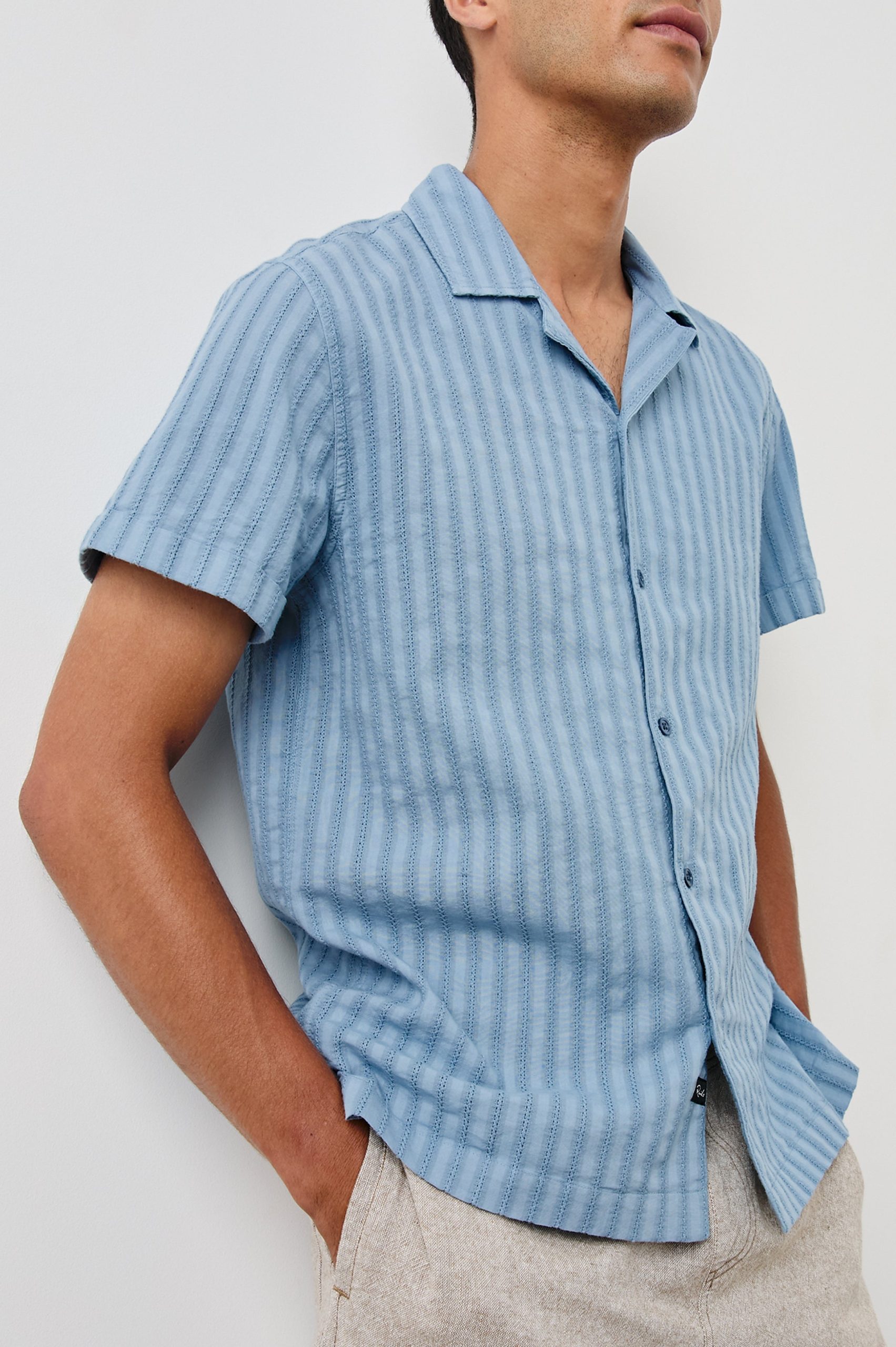 SINCLAIR SHIRT - FADED BLUE - Image 4