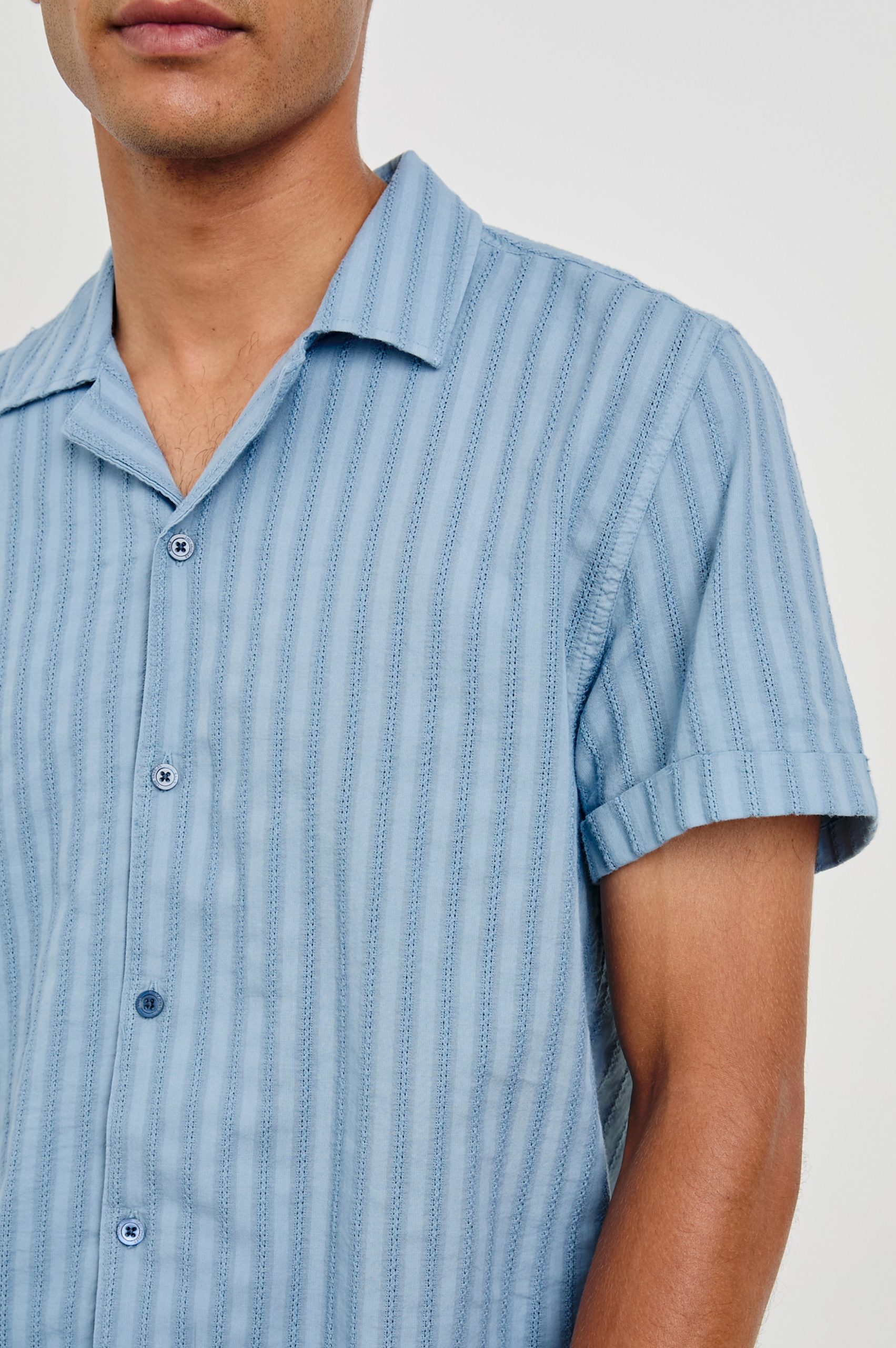 SINCLAIR SHIRT - FADED BLUE - Image 2