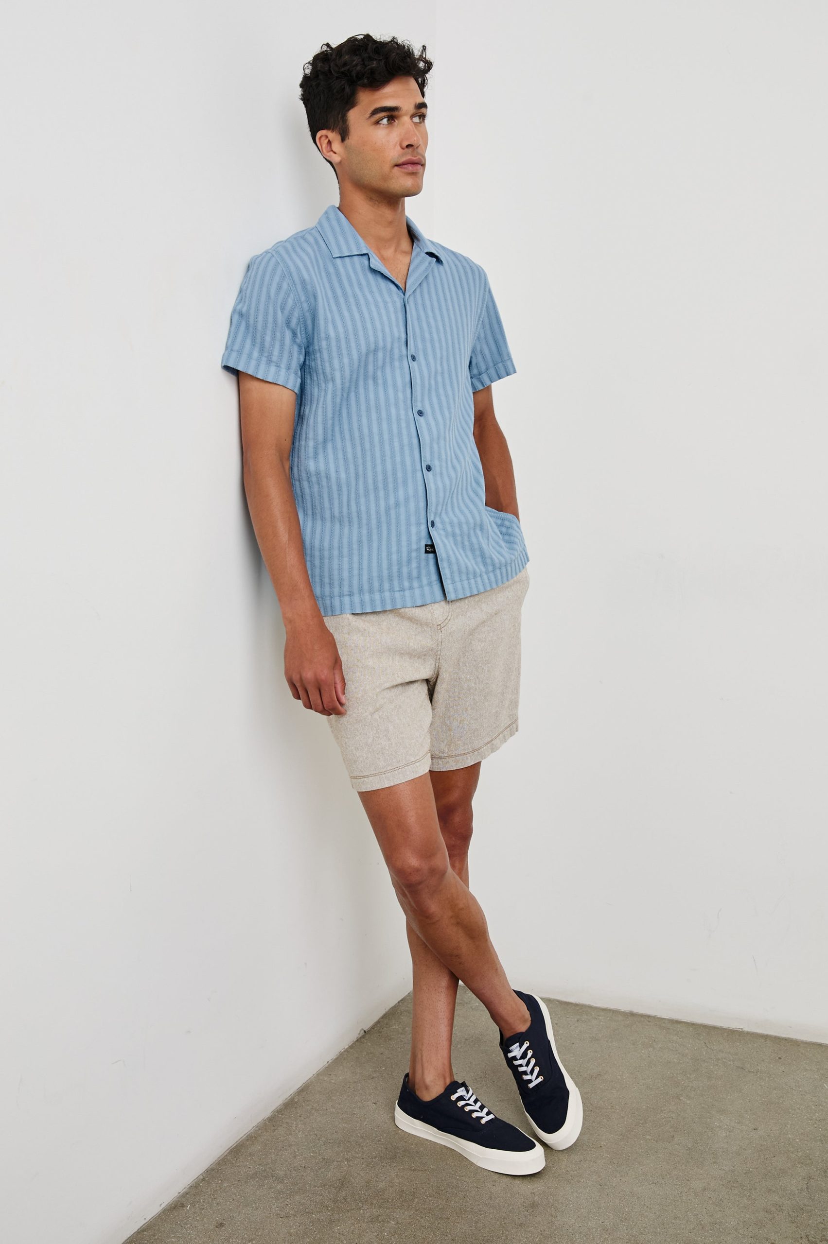 SINCLAIR SHIRT - FADED BLUE