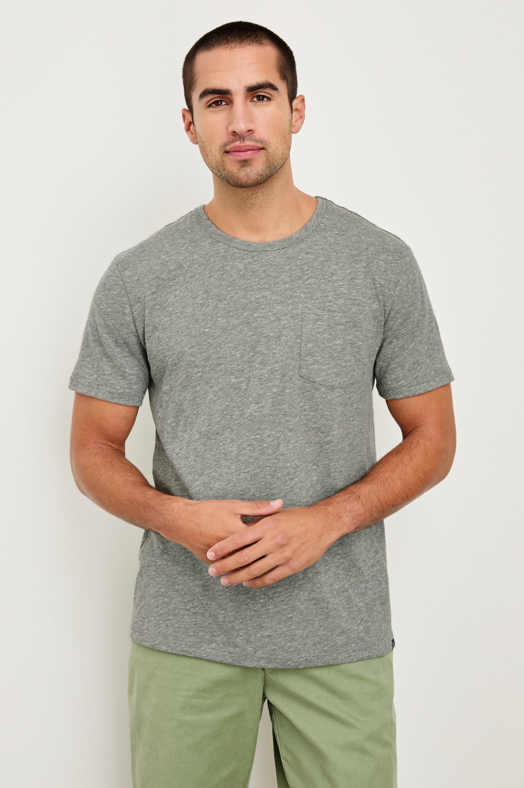 SKIPPER T-SHIRT - HEATHER GREY - Image 9