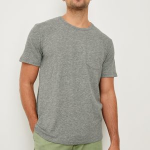 SKIPPER T-SHIRT - HEATHER GREY