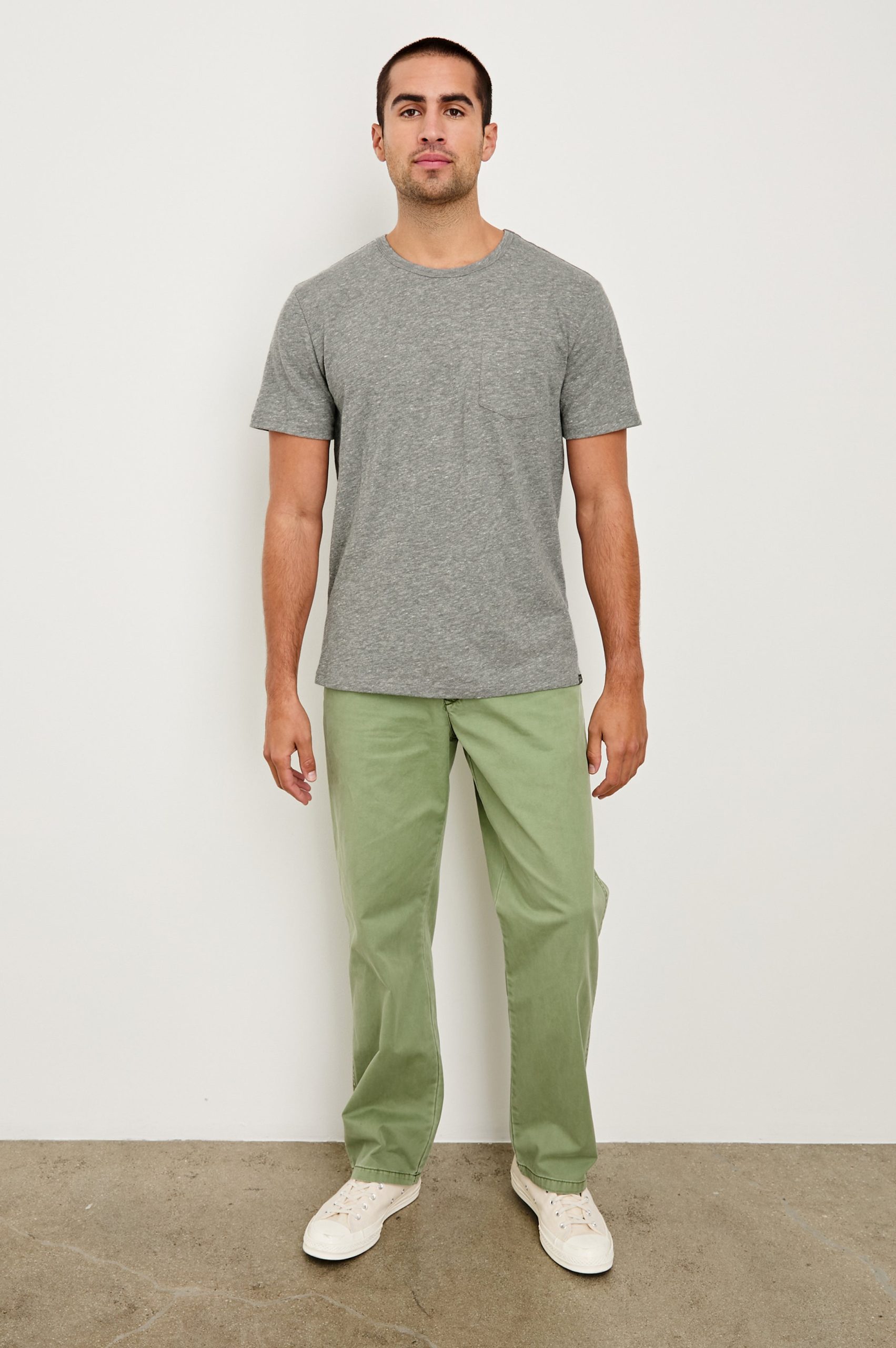 SKIPPER T-SHIRT - HEATHER GREY - Image 8