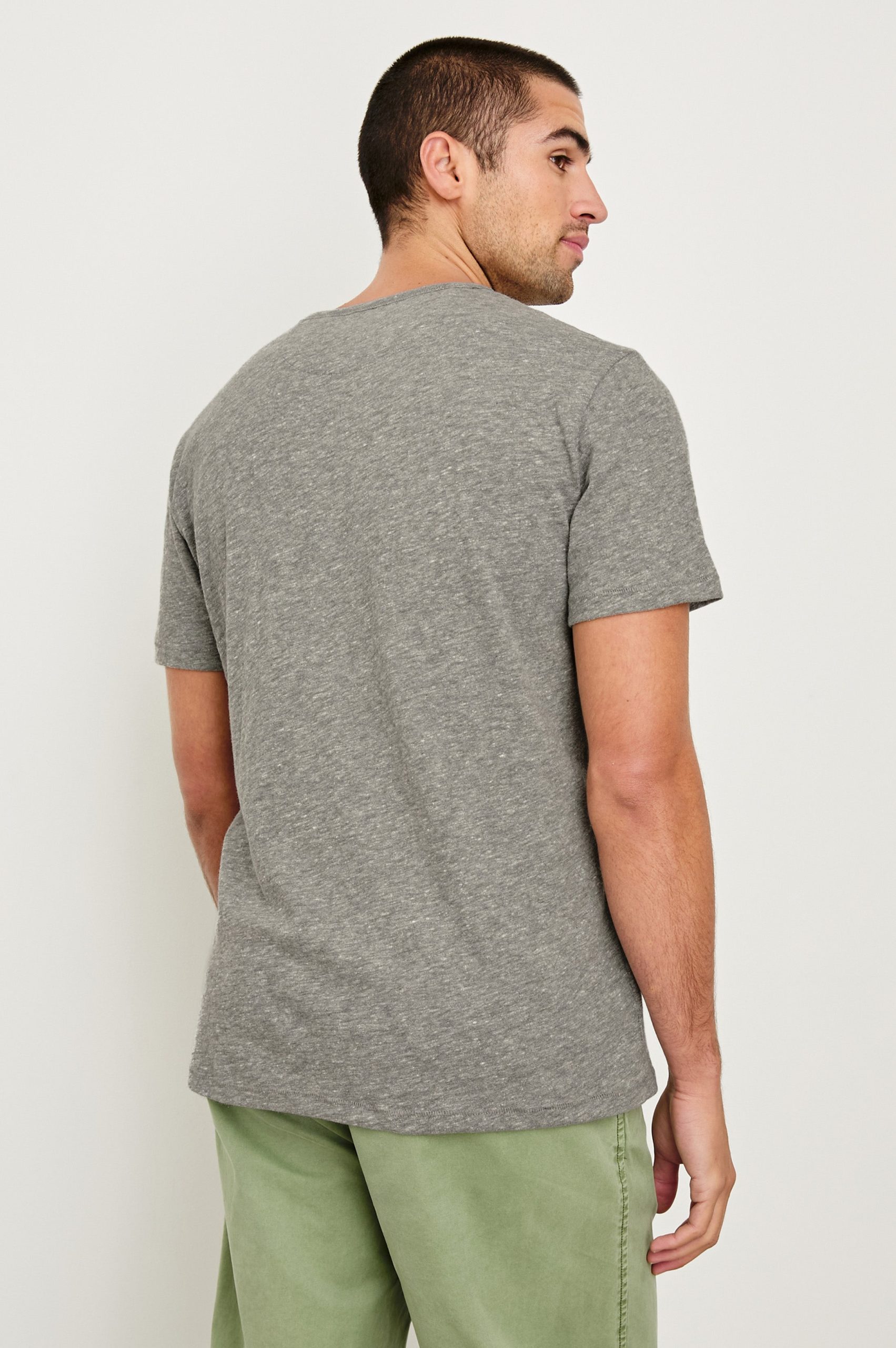 SKIPPER T-SHIRT - HEATHER GREY - Image 5