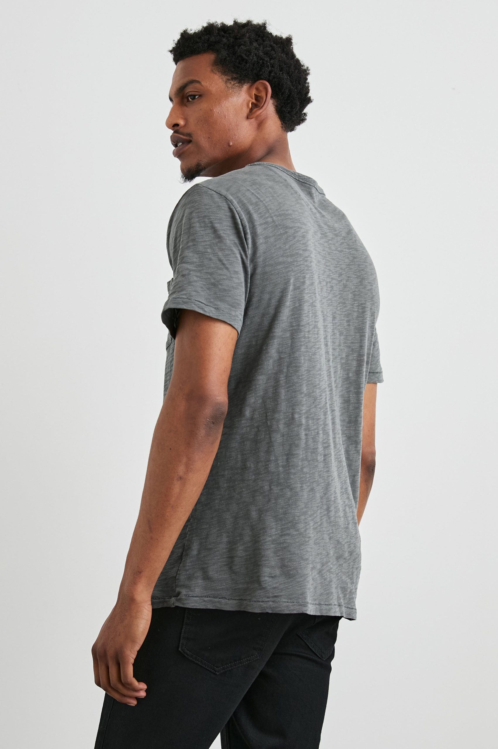 SKIPPER T-SHIRT - WASHED BLACK - Image 4