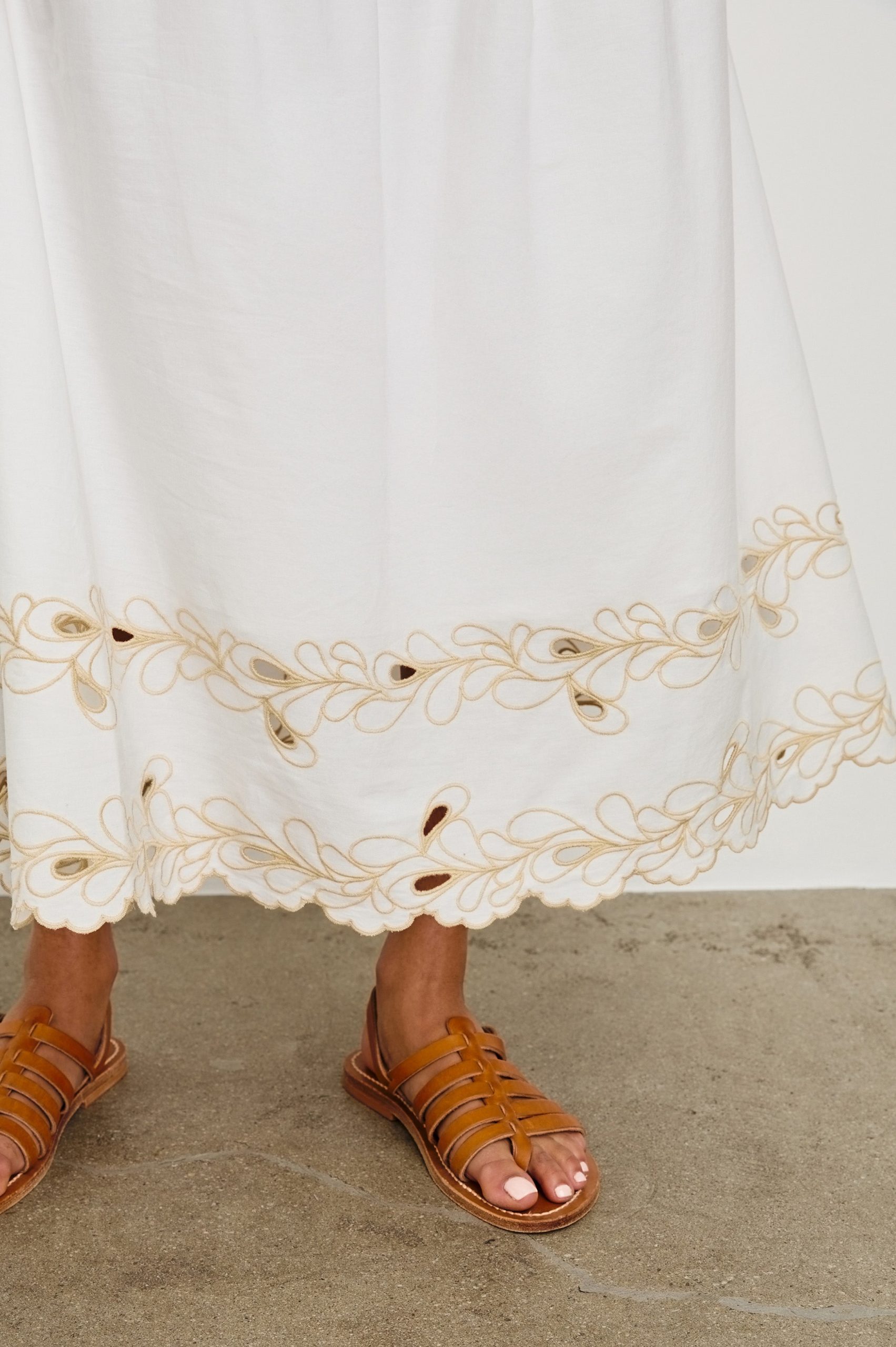 SOL SKIRT - WHITE - Image 2