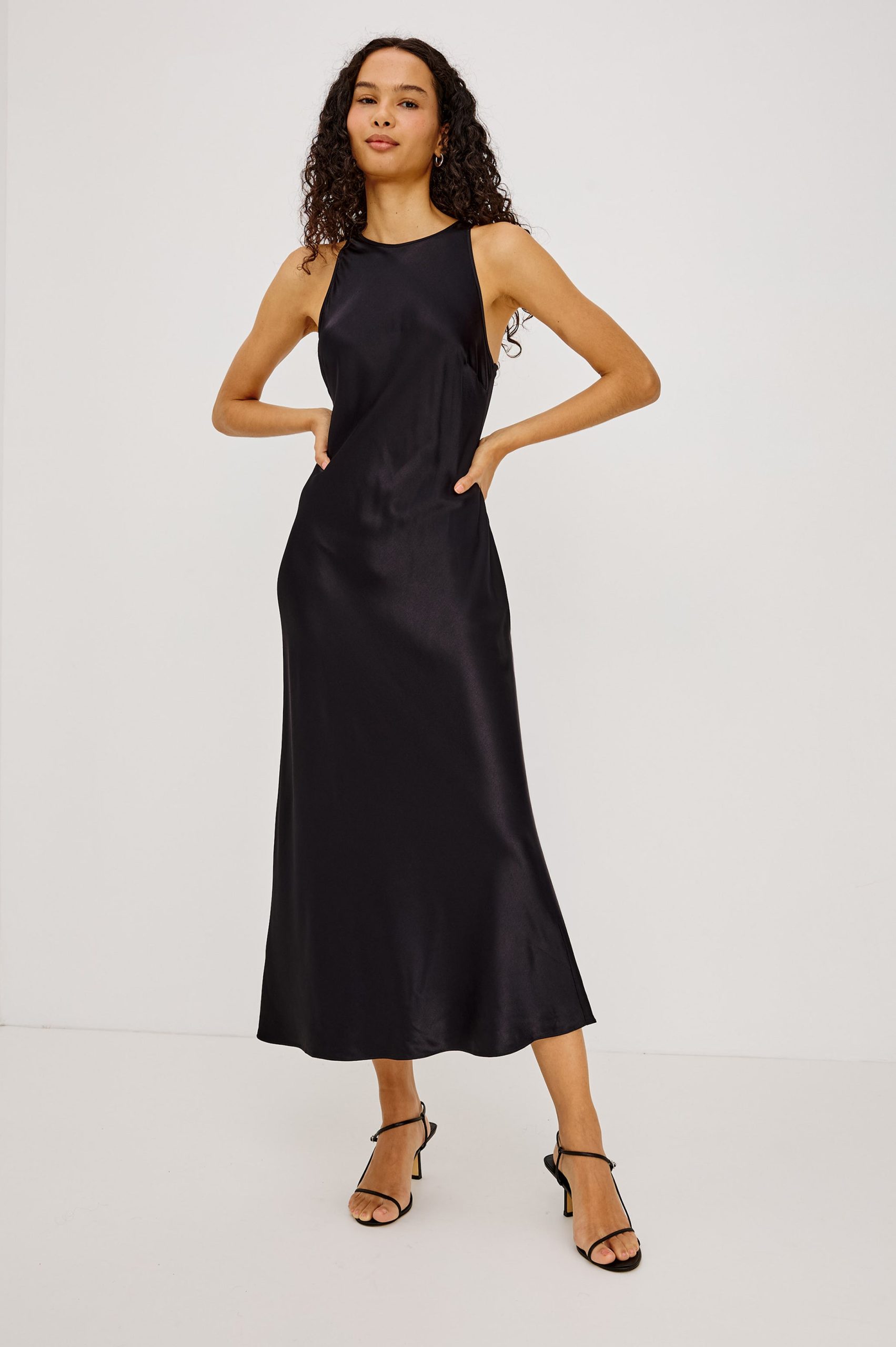 SOLENE DRESS - BLACK - Image 4