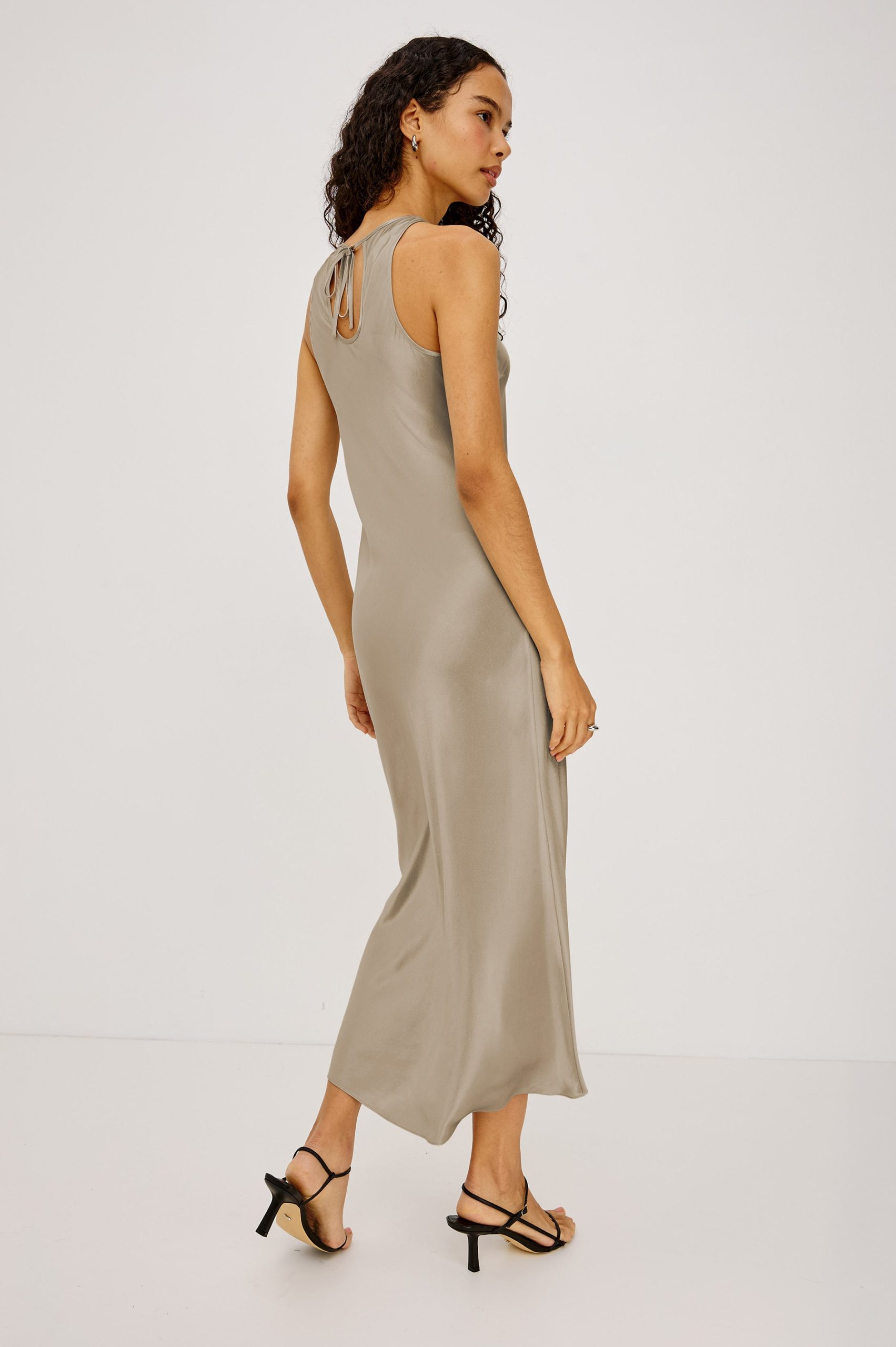 SOLENE DRESS - MINK - Image 5