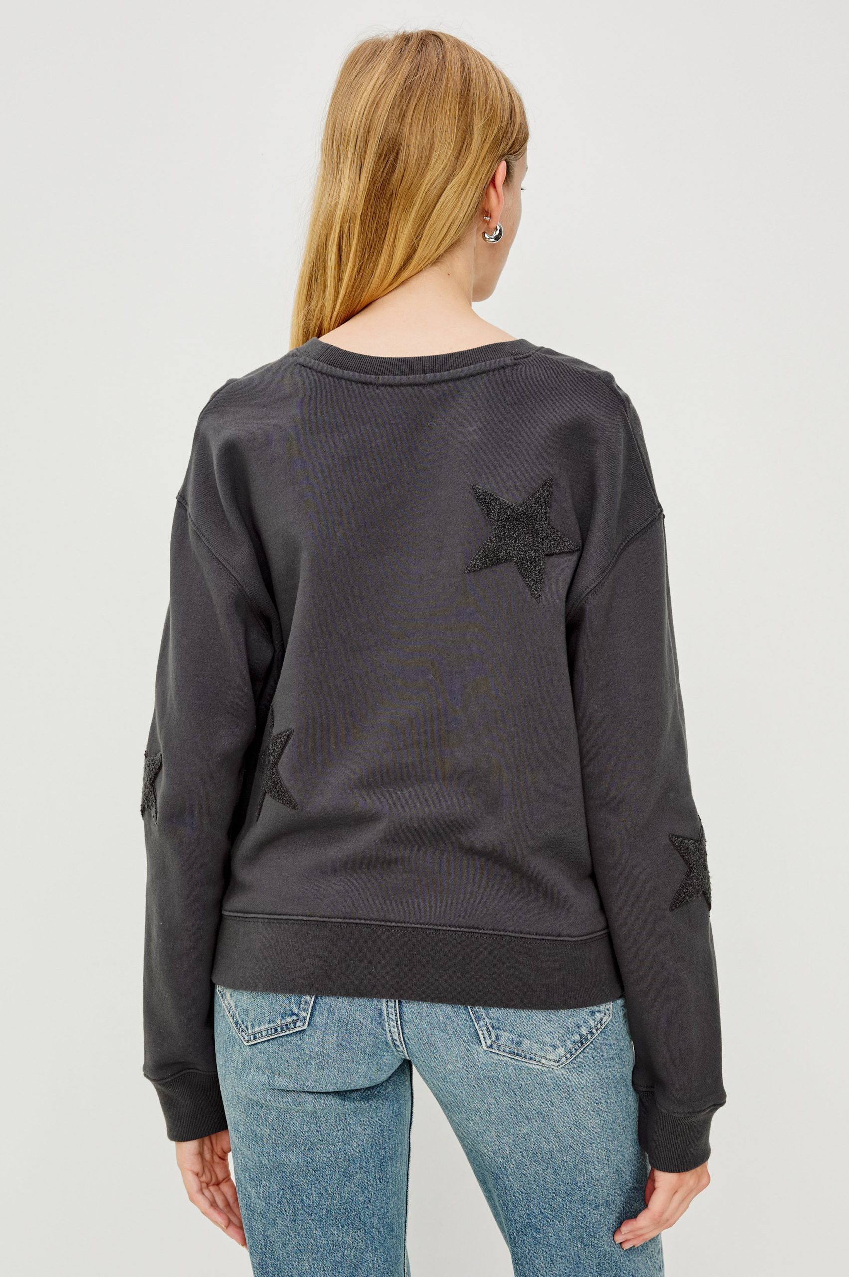 SONIA SWEATSHIRT - WASHED BLACK - Image 5