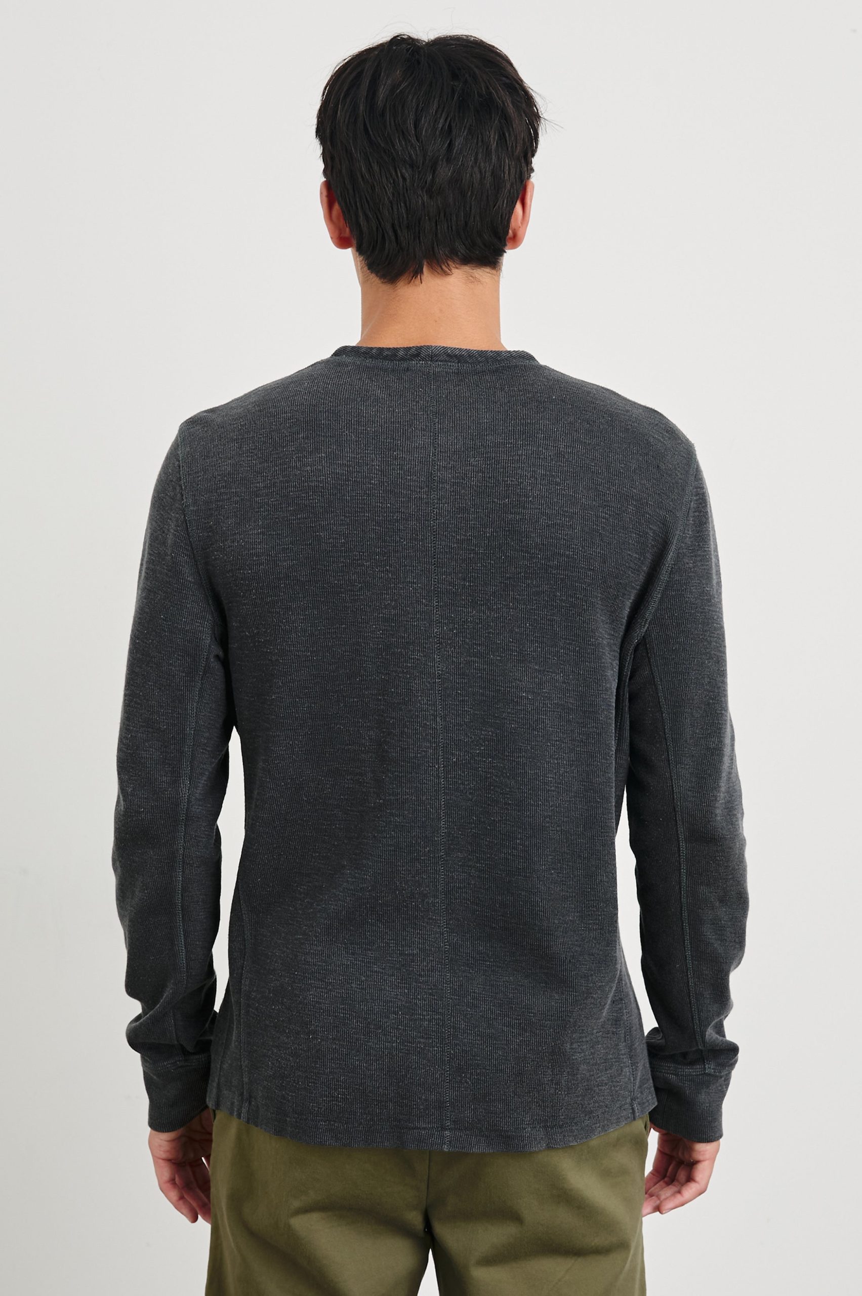 SOTO HENLEY - WASHED BLACK - Image 5