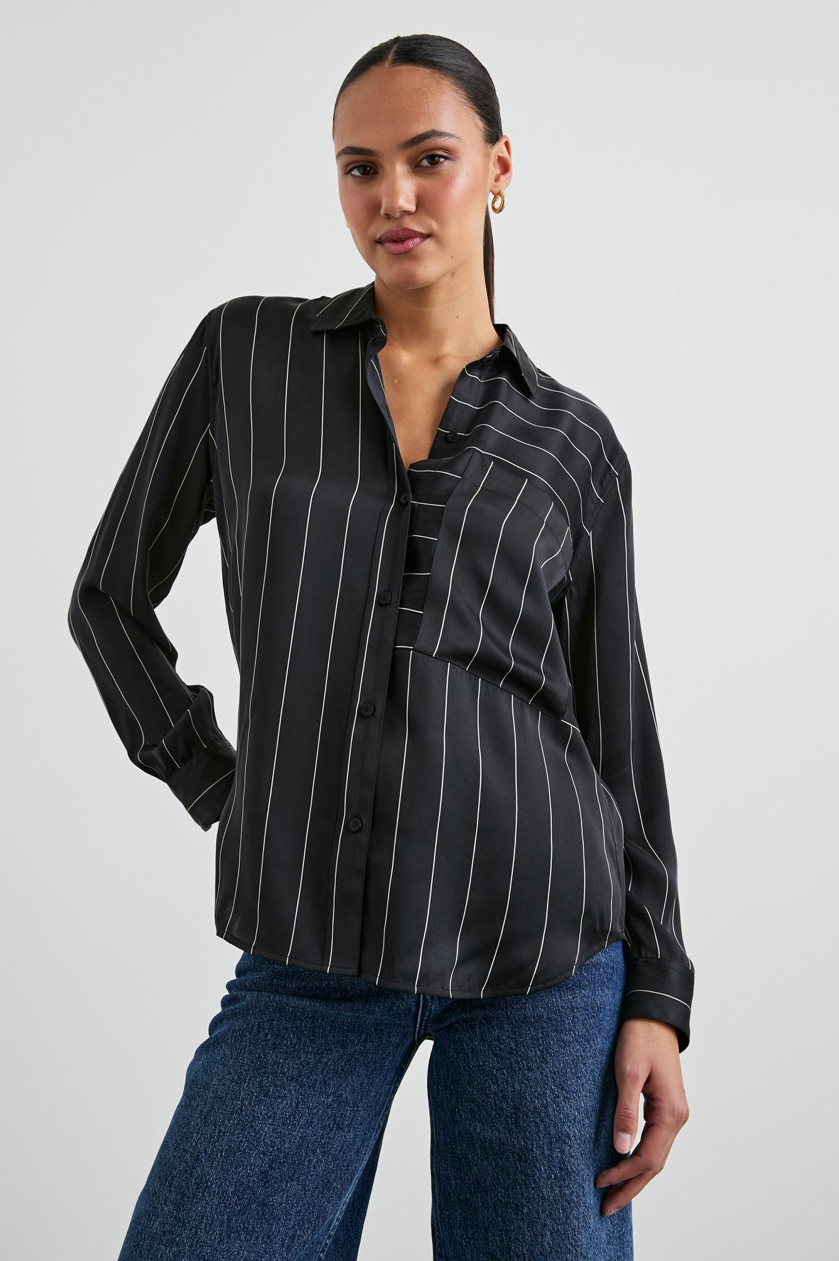 SPENCER SHIRT - INK STRIPE - Image 3