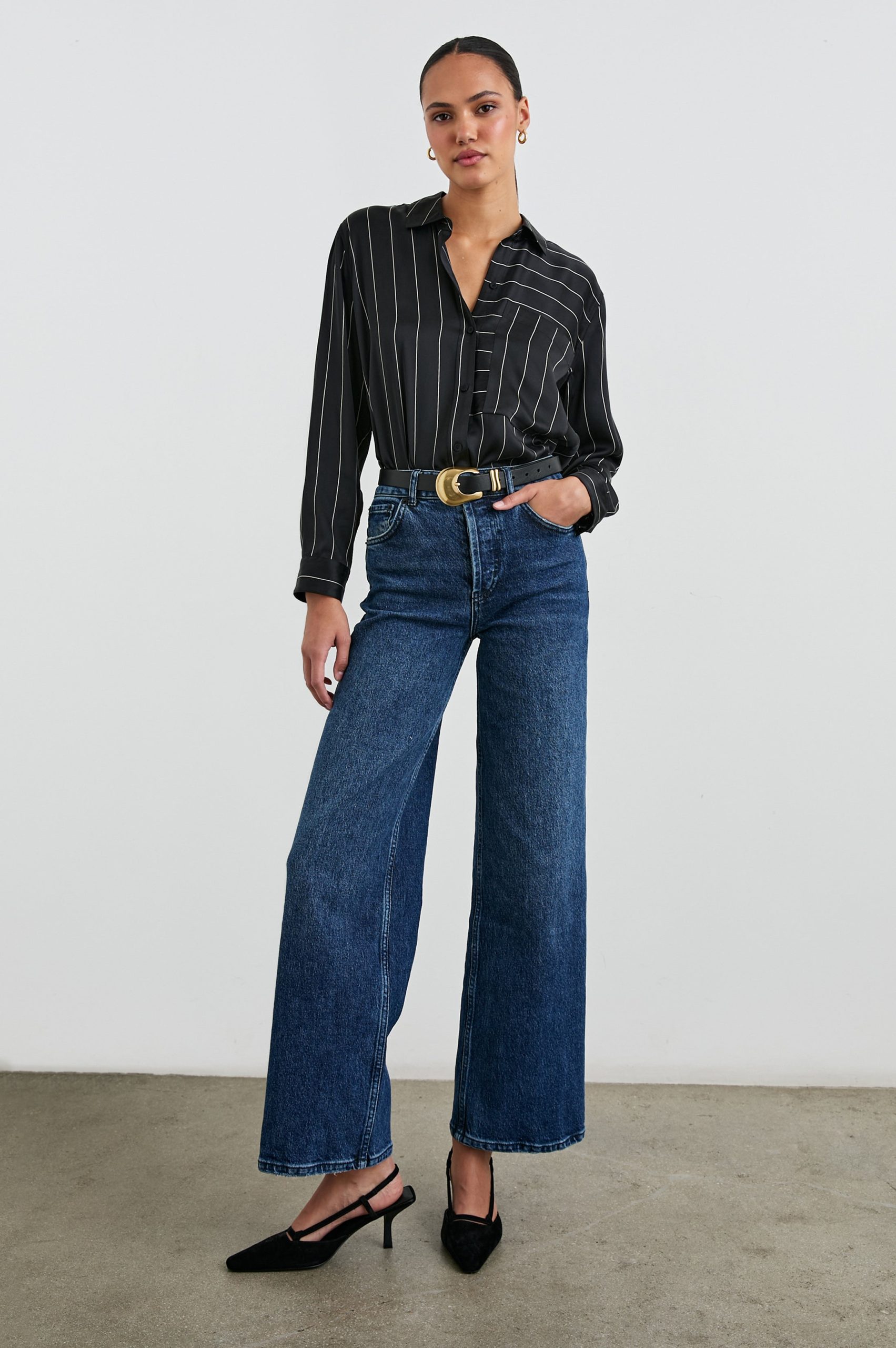 SPENCER SHIRT - INK STRIPE - Image 5