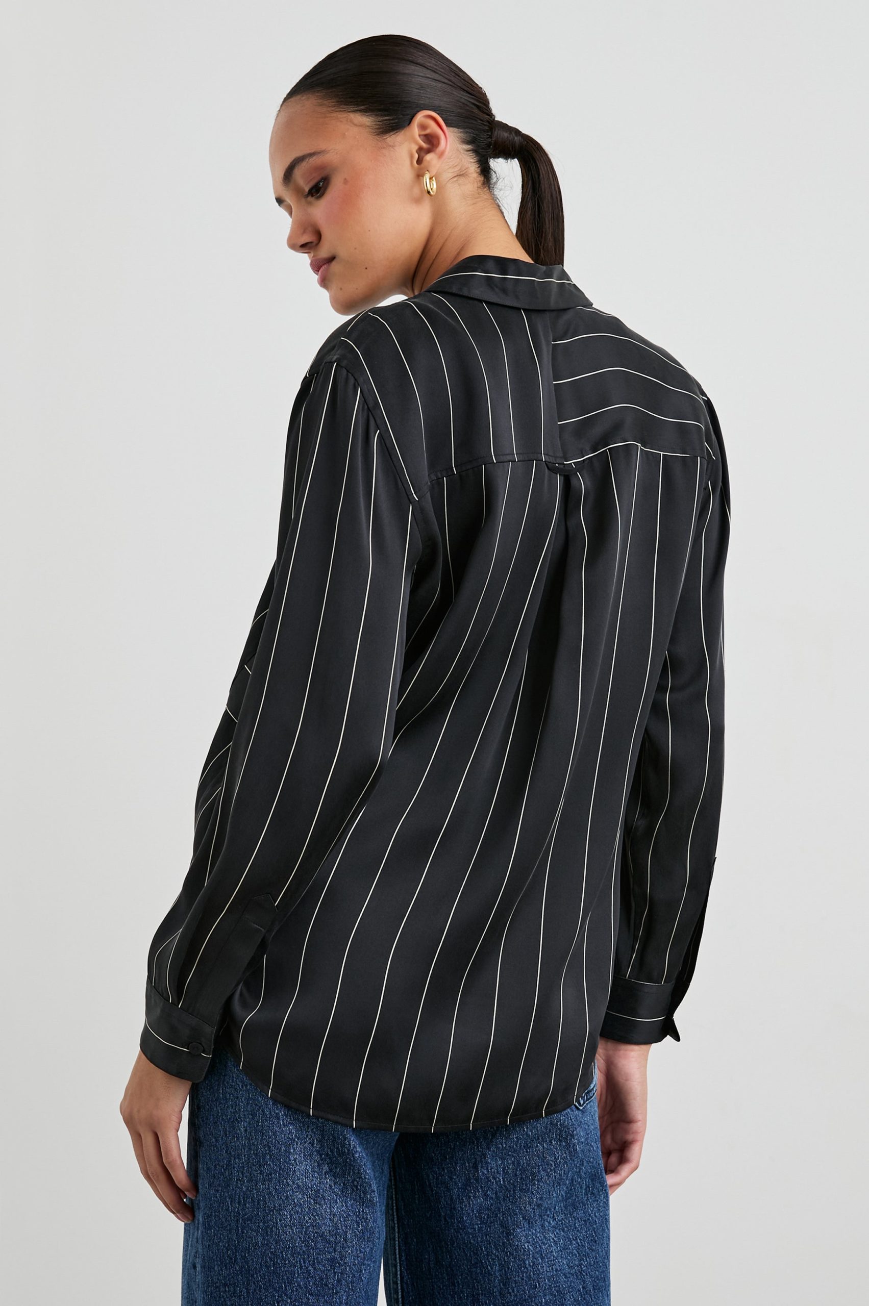 SPENCER SHIRT - INK STRIPE - Image 6