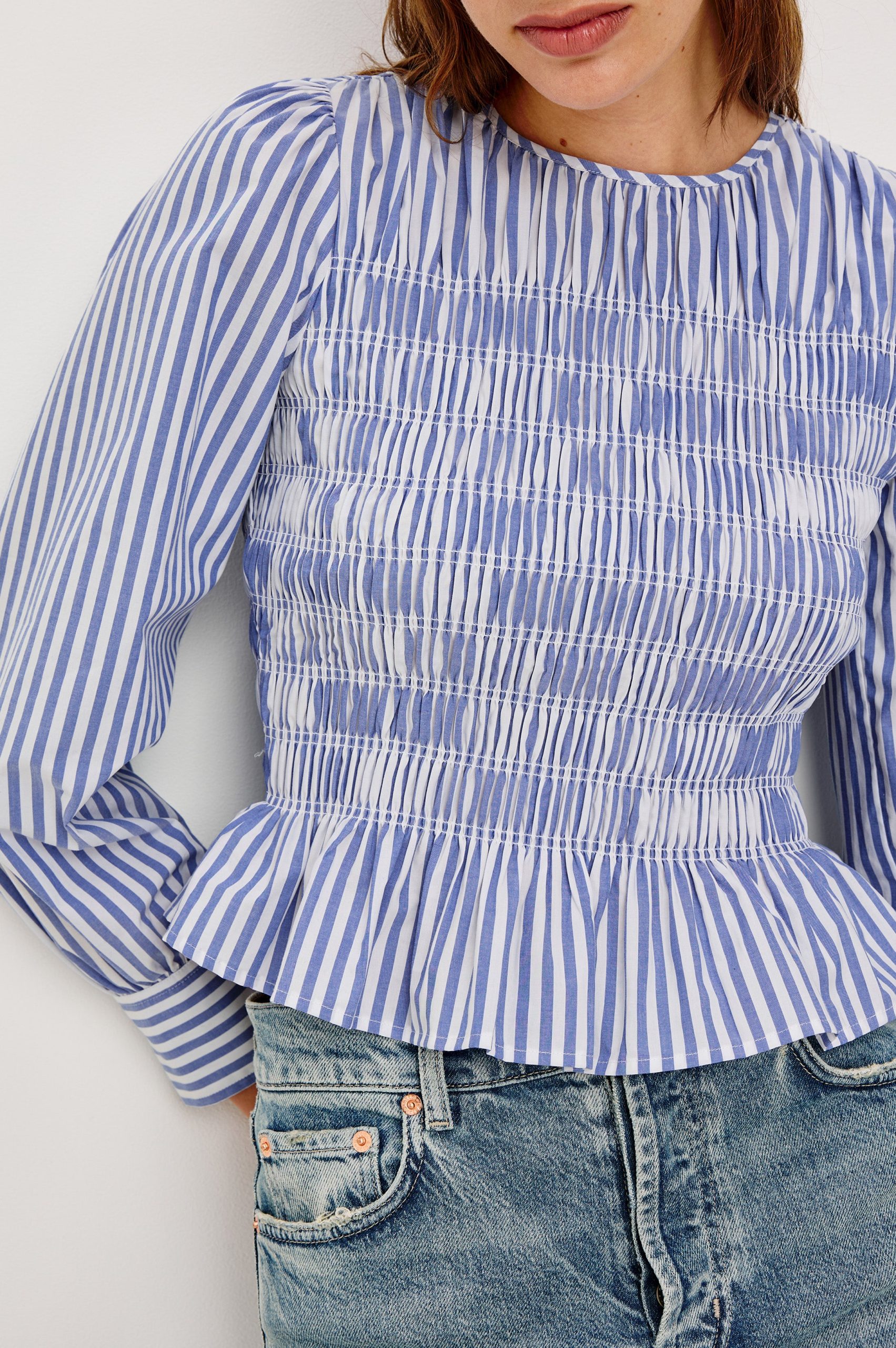 TABI TOP - MARINER WHITE STRIPE - Image 3
