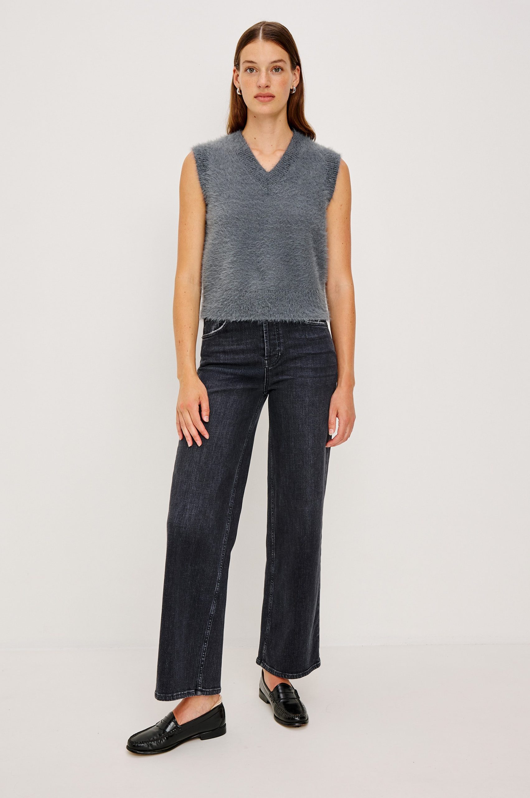 TALLI VEST - HEATHER CHARCOAL - Image 4