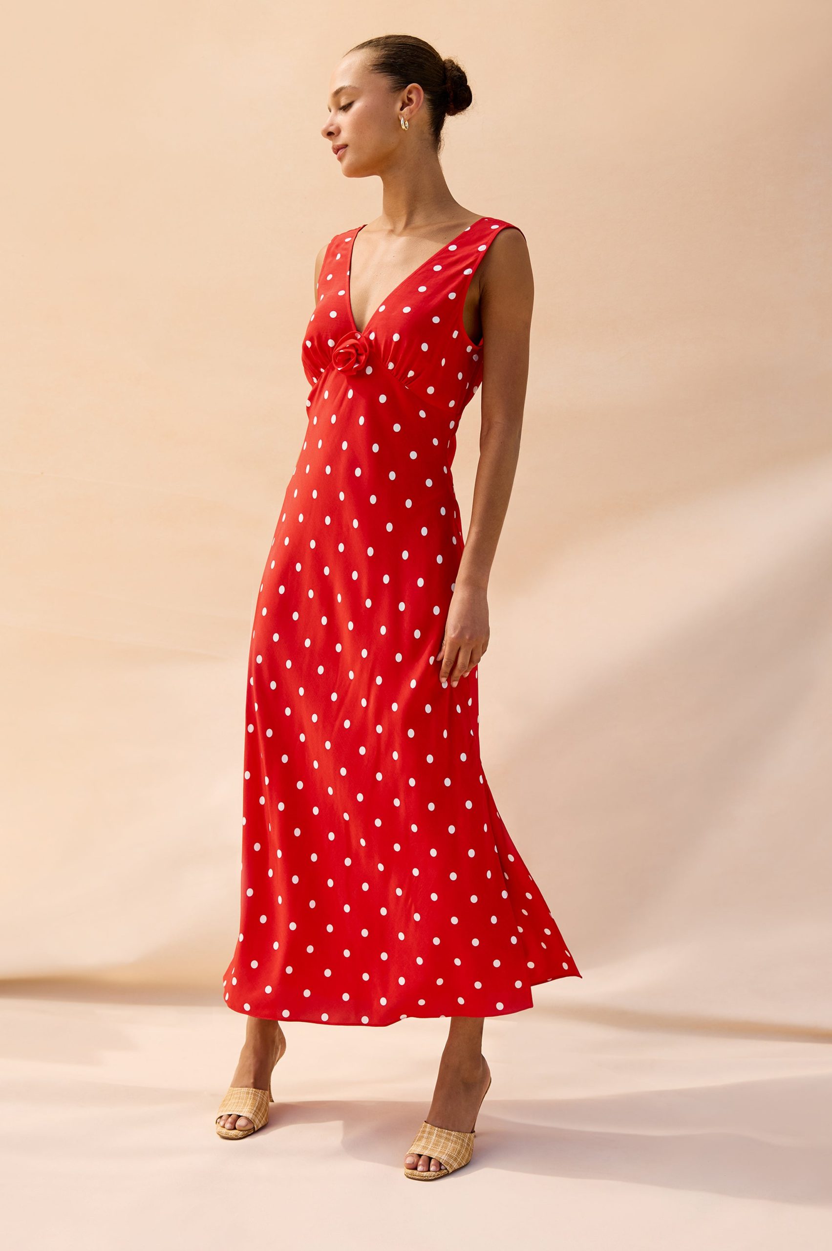 RAILS X GIADZY TERENA DRESS - ROSSA