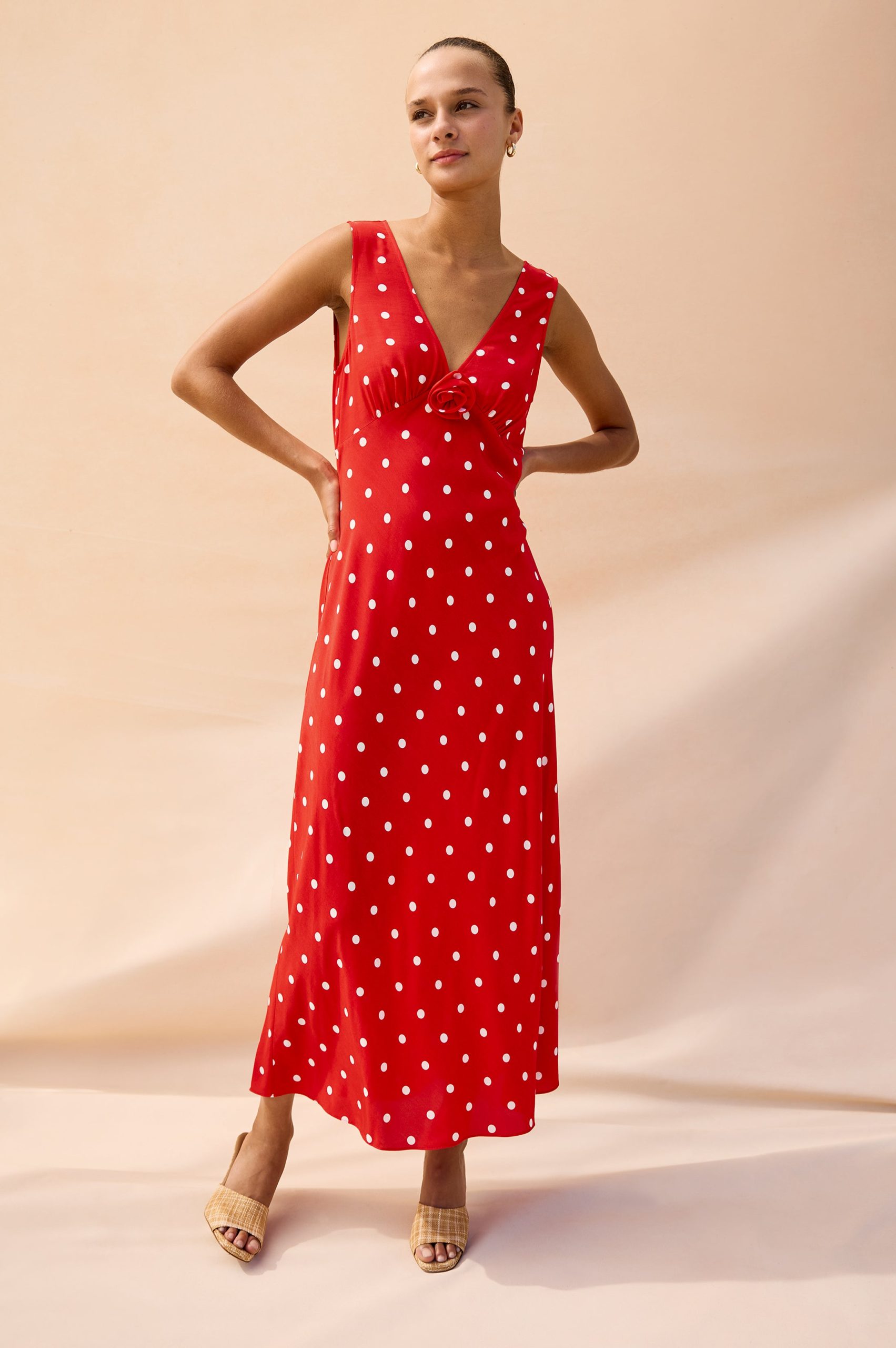 RAILS X GIADZY TERENA DRESS - ROSSA - Image 3