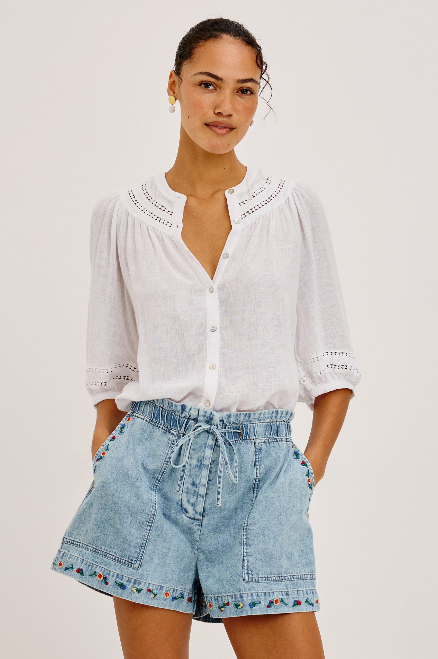 THEIA SHIRT - WHITE