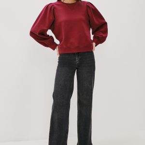 TIFFANY SWEATSHIRT - MERLOT