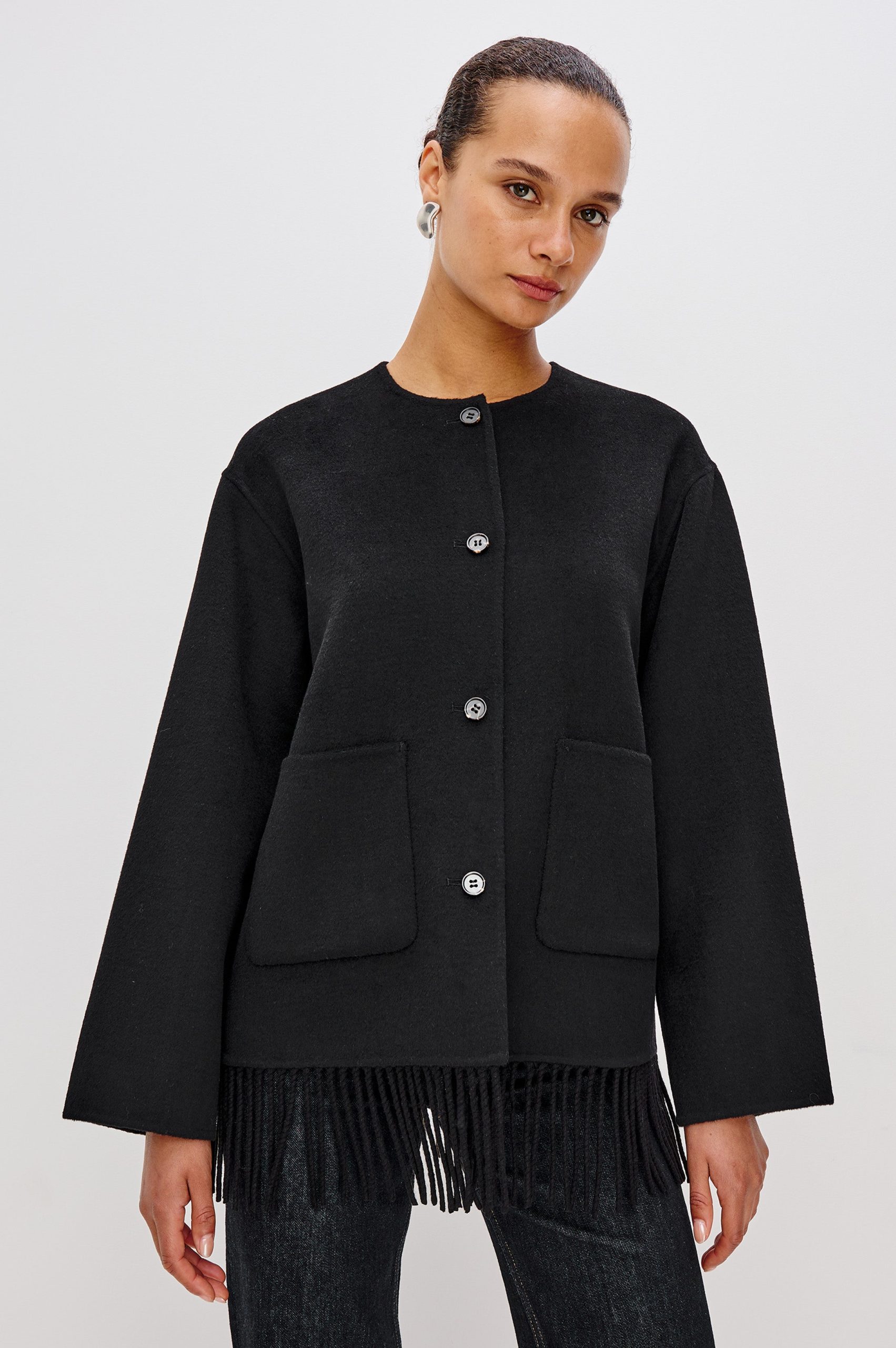 TOMOKO JACKET - BLACK - Image 4