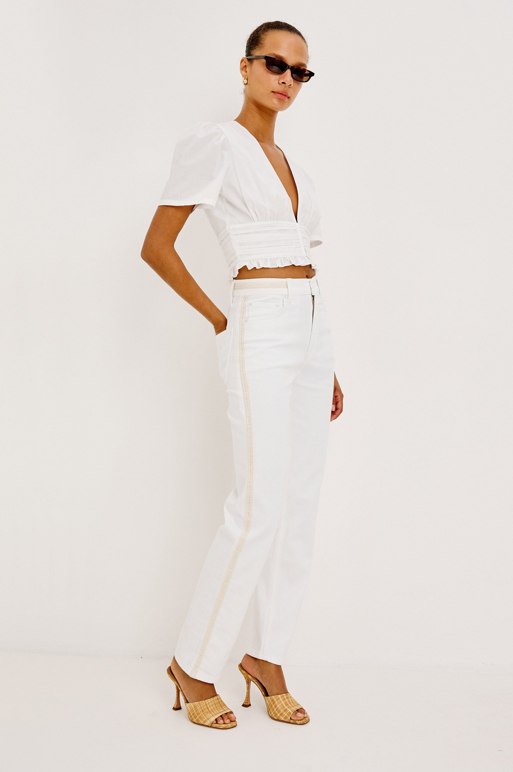 TOPANGA STRAIGHT - SALT WHITE BRAIDED