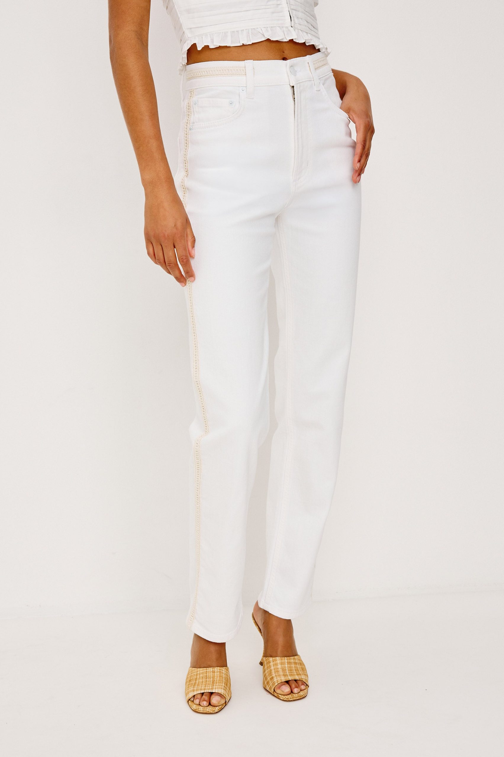 TOPANGA STRAIGHT - SALT WHITE BRAIDED - Image 4