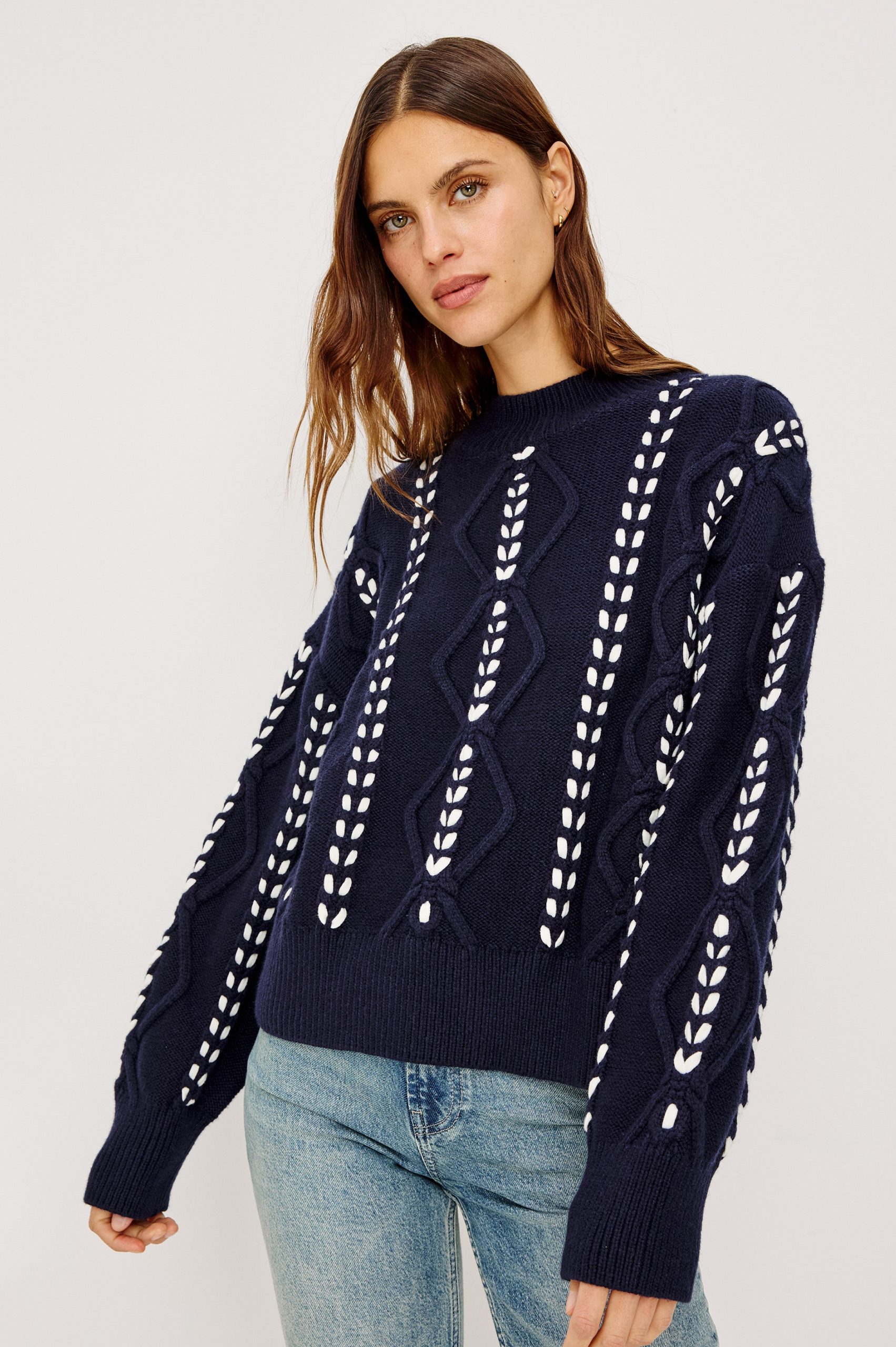 TORI SWEATER - MIDNIGHT - Image 4