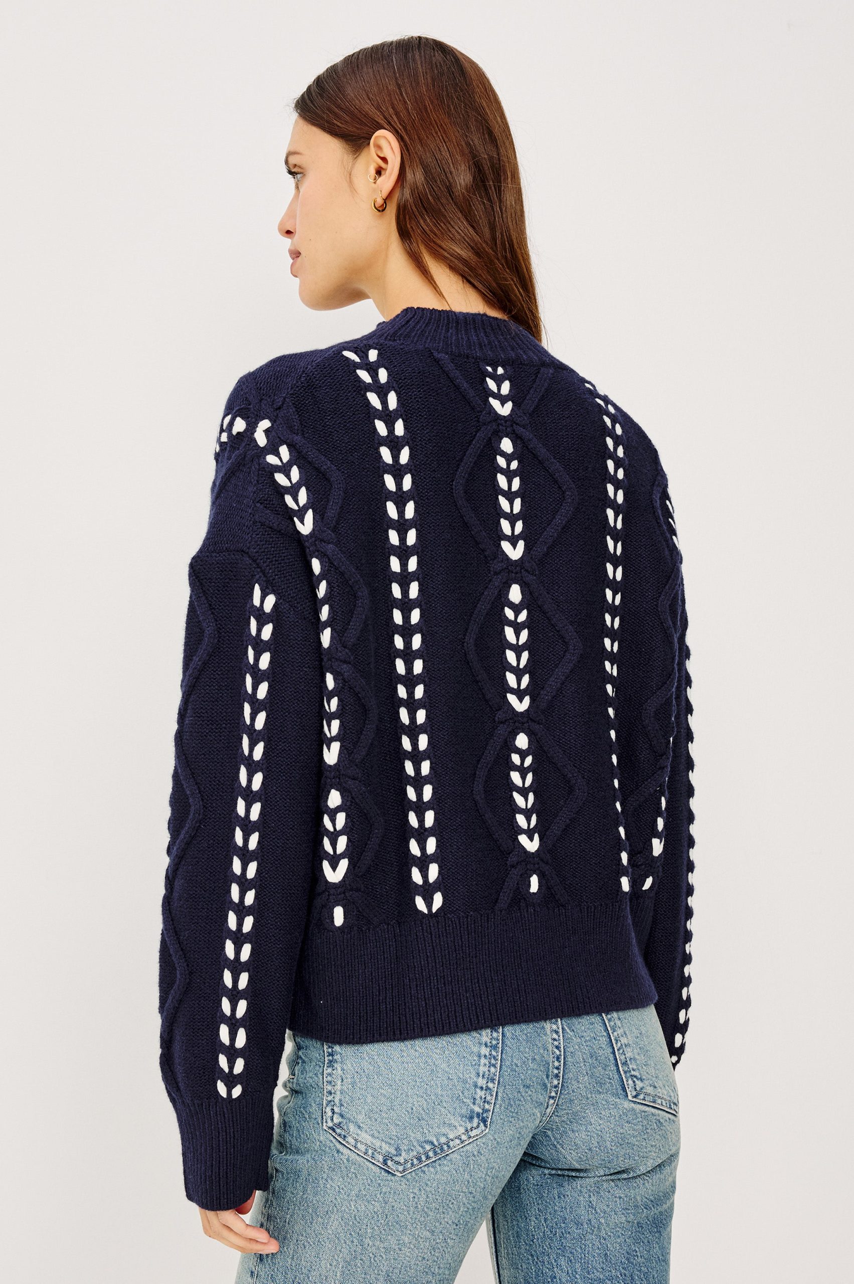 TORI SWEATER - MIDNIGHT - Image 5
