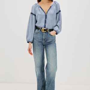 TOSHI TOP - MEDIUM CLOUD WASH