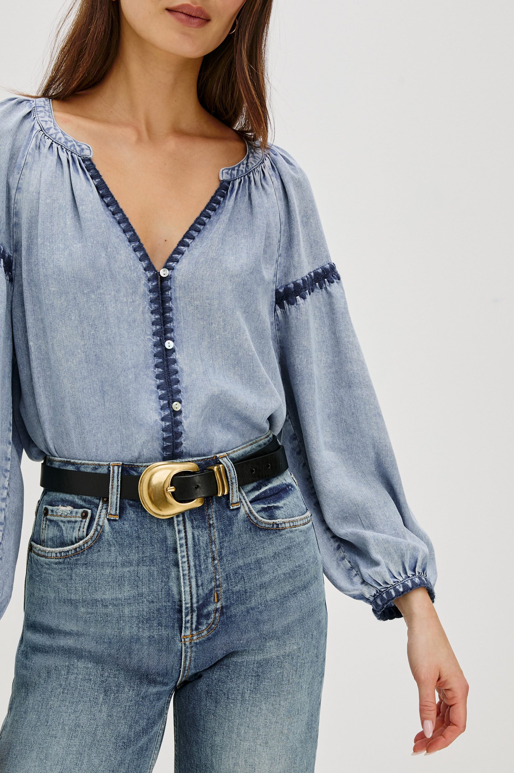 TOSHI TOP - MEDIUM CLOUD WASH - Image 4